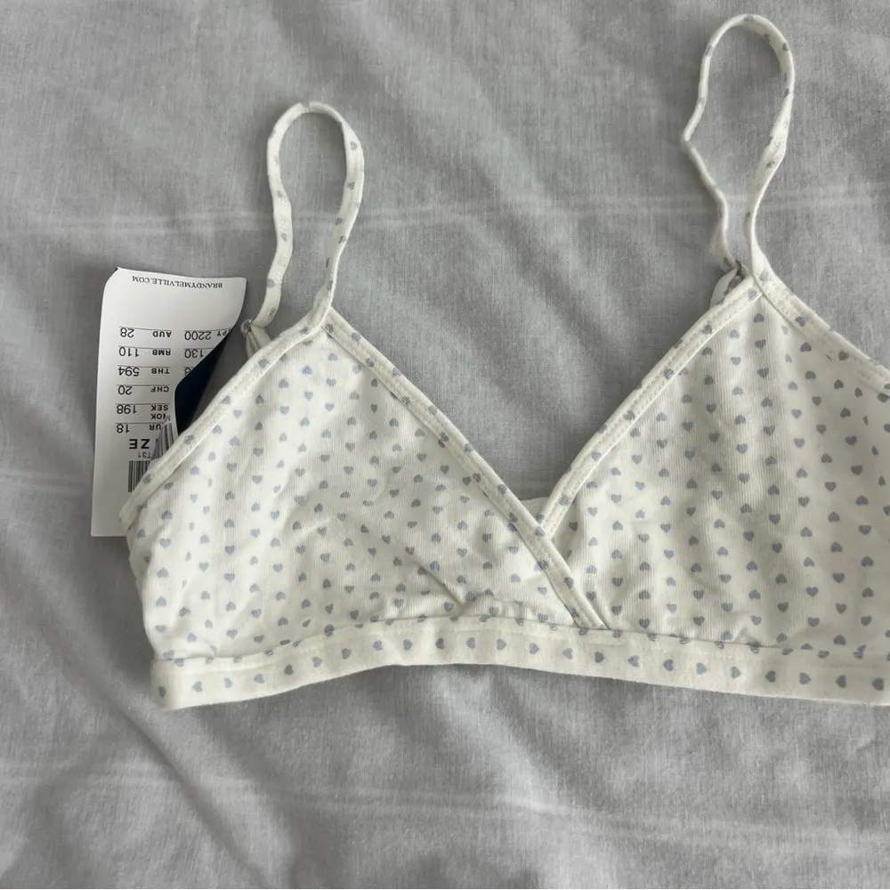 brandy melville heart print bralette - Image 2