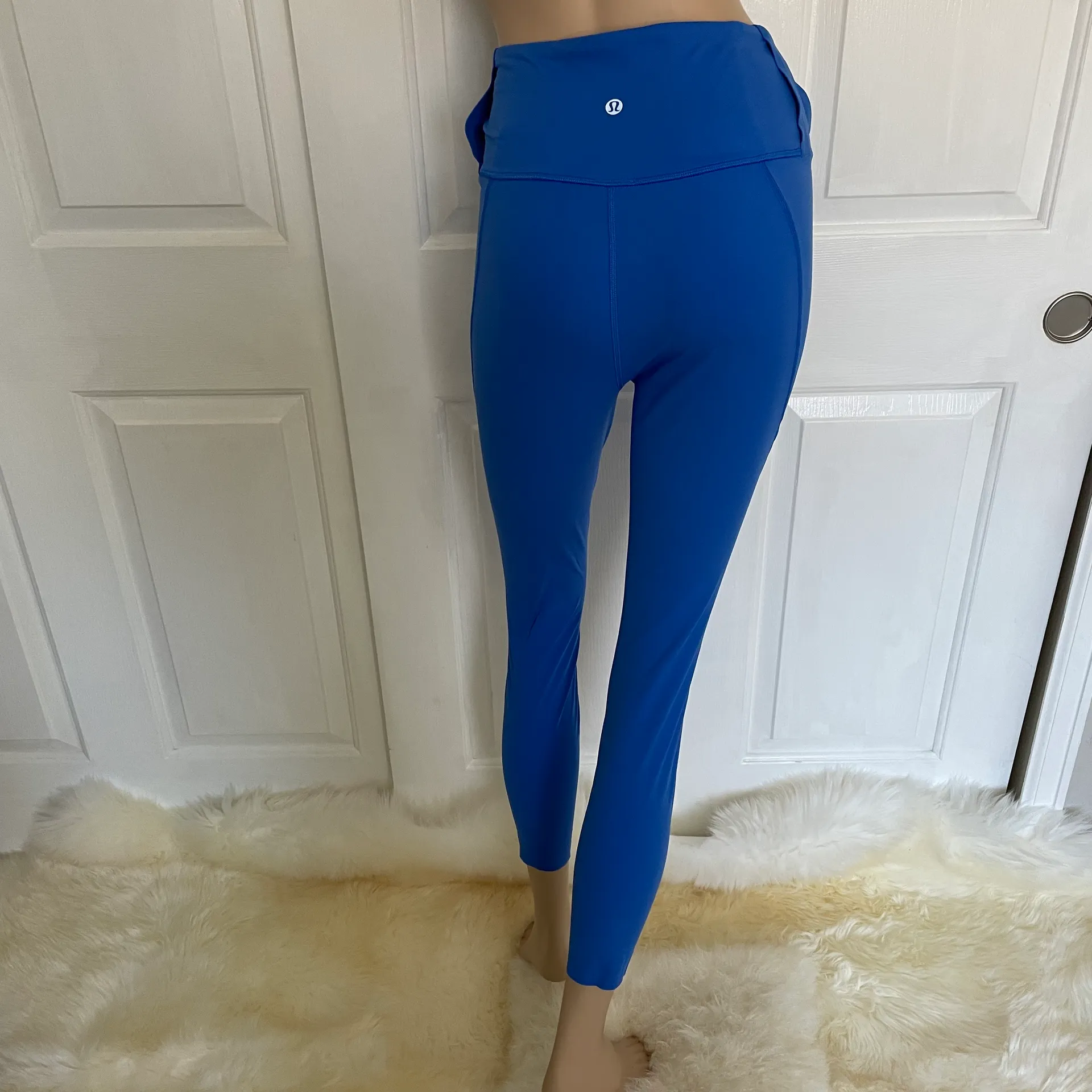 Brand New  Free to Speed High-Rise Tight 25" Wild Bluebell Sz 10 - Image 9