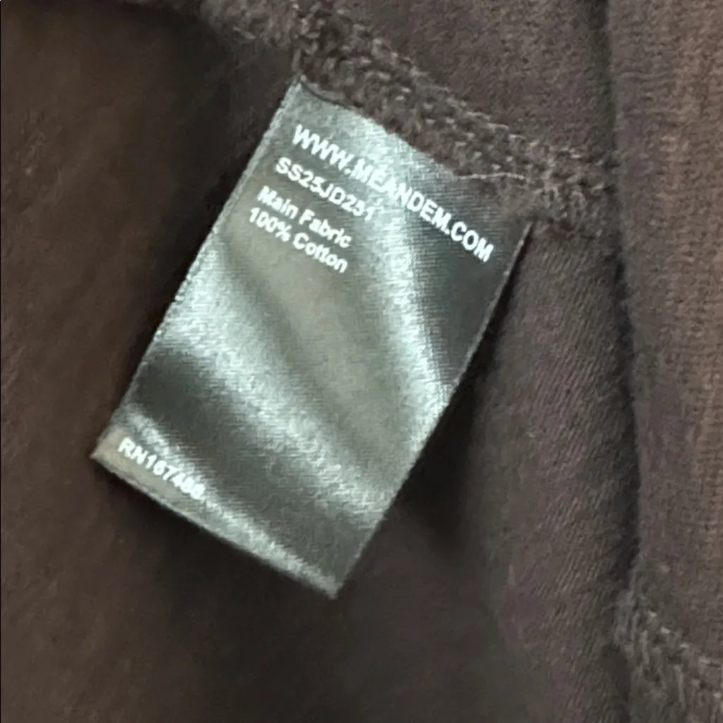 Me + Em Brown Flared Slub Jersey Maxi Dress Size: 10 - Image 10