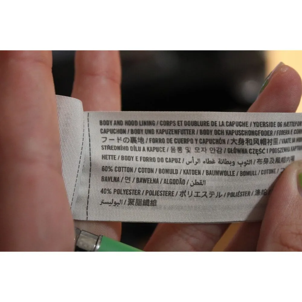 Womens Abercrombie & Fitch Pink Drawstring Graphic Hoodie Sweatshirt Size Small - Image 4