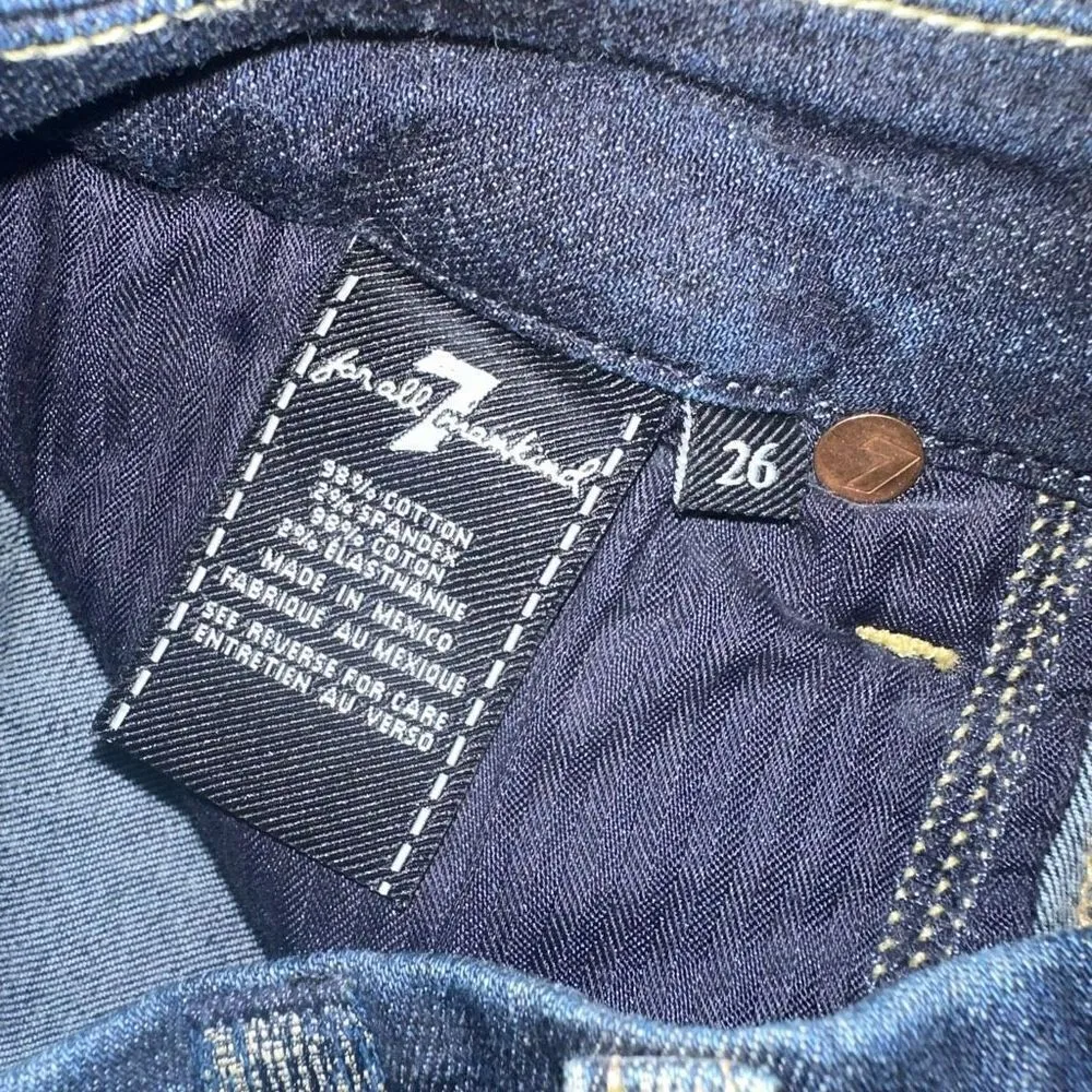 7 for all mankind 7fam karah straight jeans 26 - Image 3