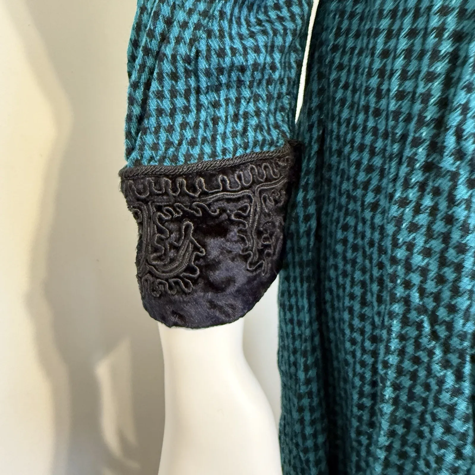 Vintage Sarah Elizabeth Dress Size 12 Blue - Image 8