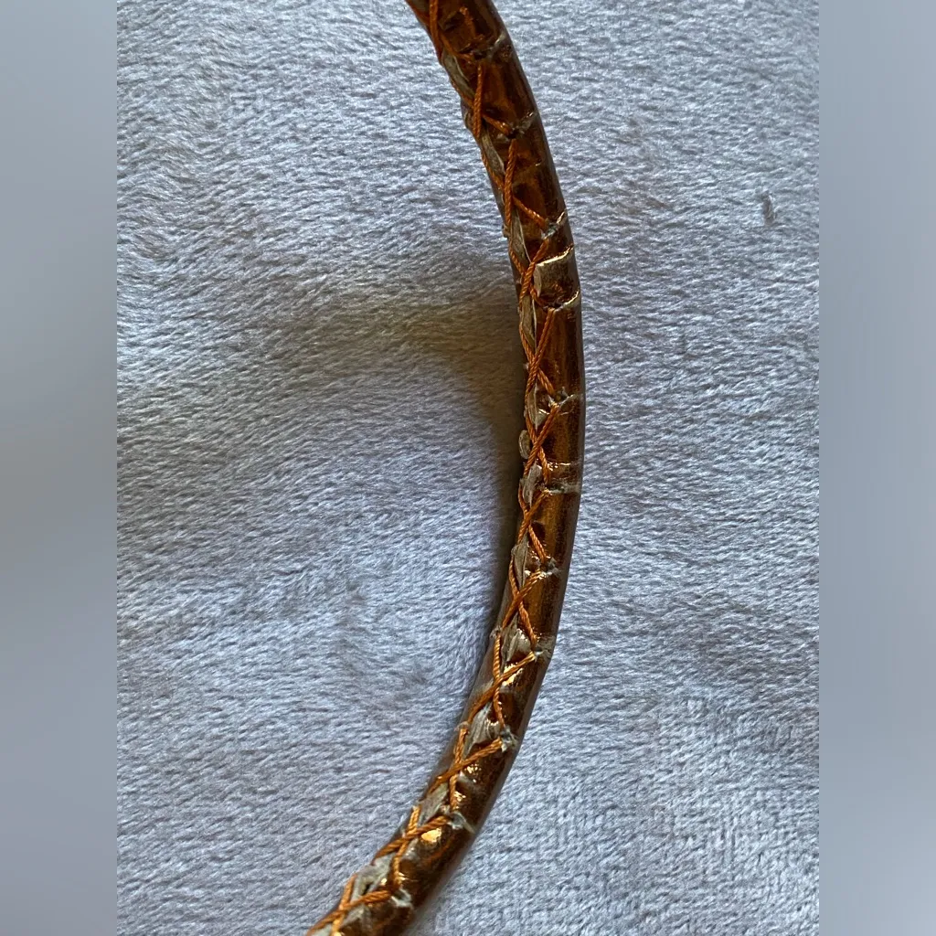 Vintage “HANDMADE” Gold Gum Wrapper 👜 Purse/Handbag!! - Image 10