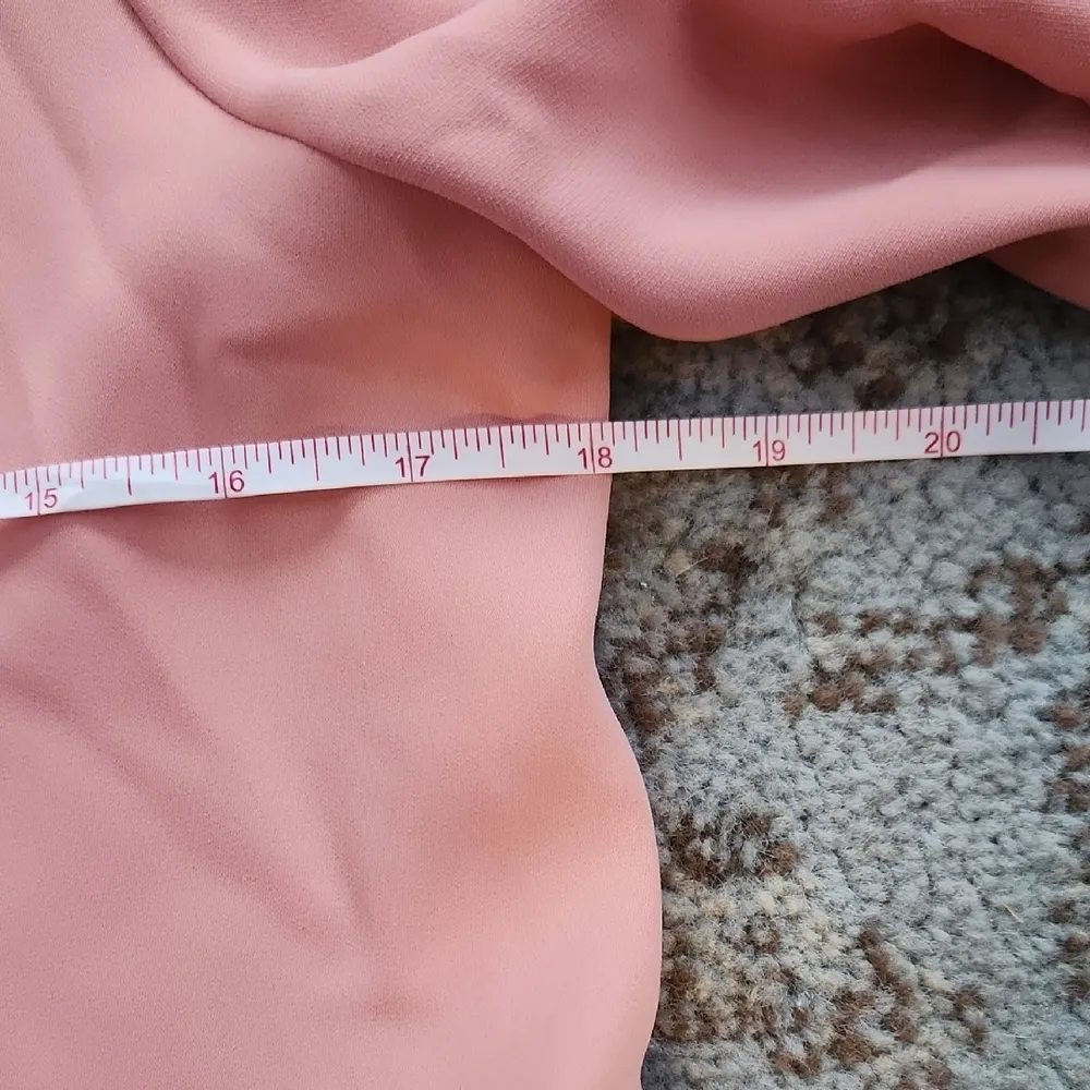 Amanda Uprichard Pierre Dress Coral Small - Image 4