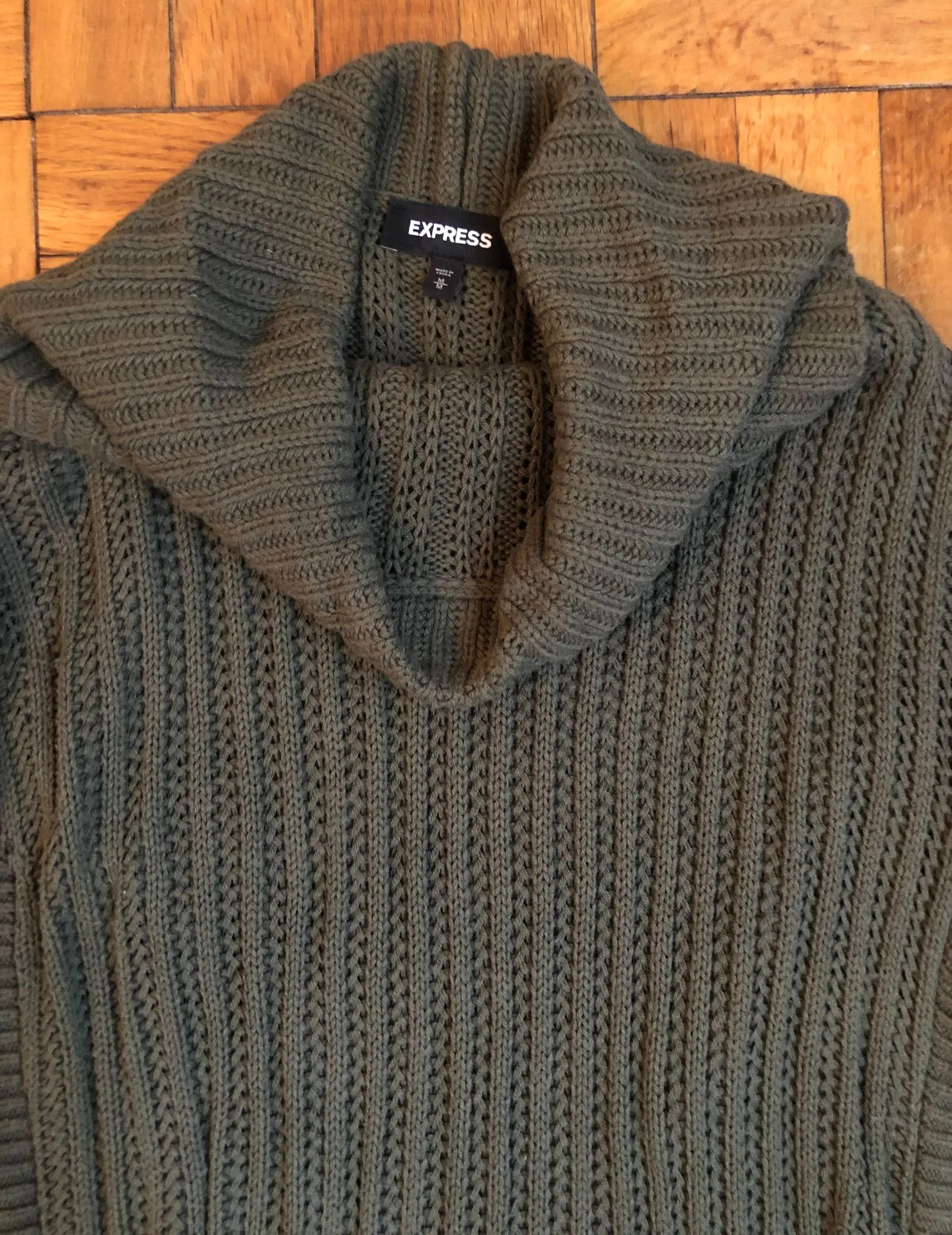 EXPRESS Cowl Neck Sweater - Image 2
