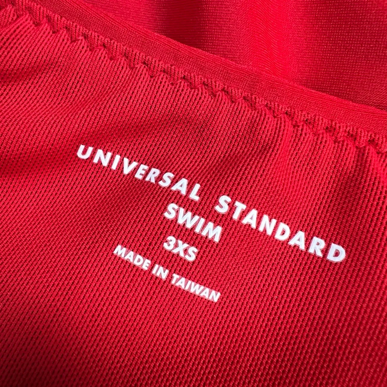 Universal Standard Womens Swim Bikini Bottom Red Size 3XS / 2-4 New - Image 4