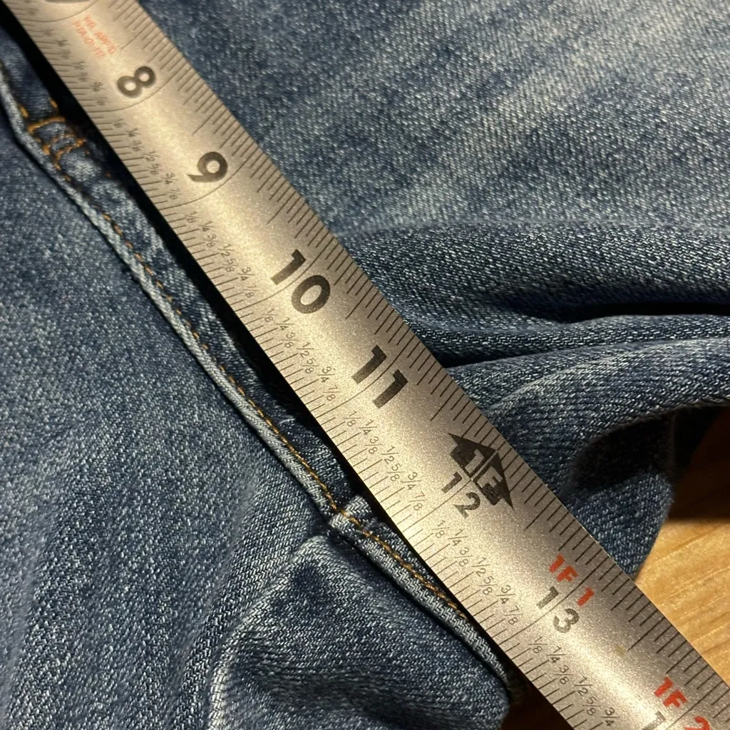 Judy Blue dark wash straight leg high waist jeans size 31 - Image 8