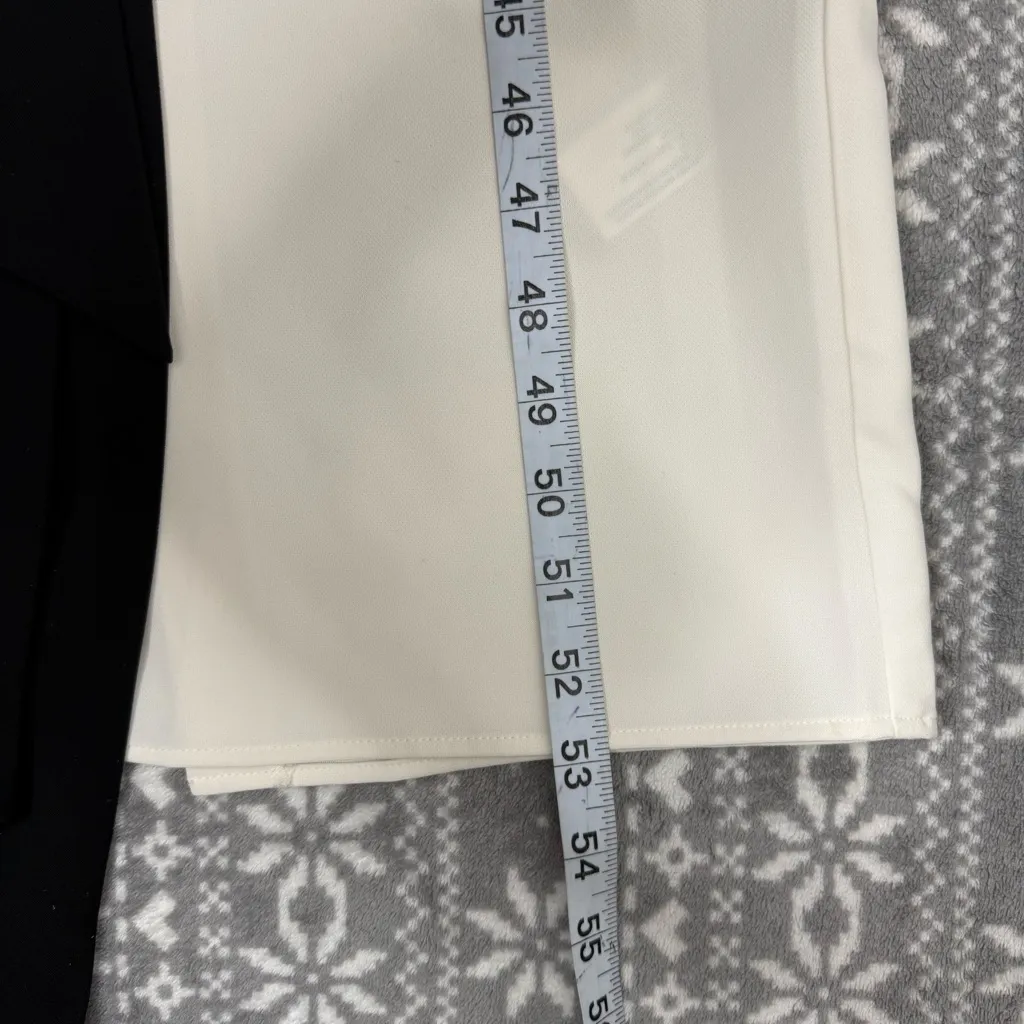 NWT Massimo Dutti Studio Women's White Long Dress Strapless Medium Quiet Luxury - Image 17