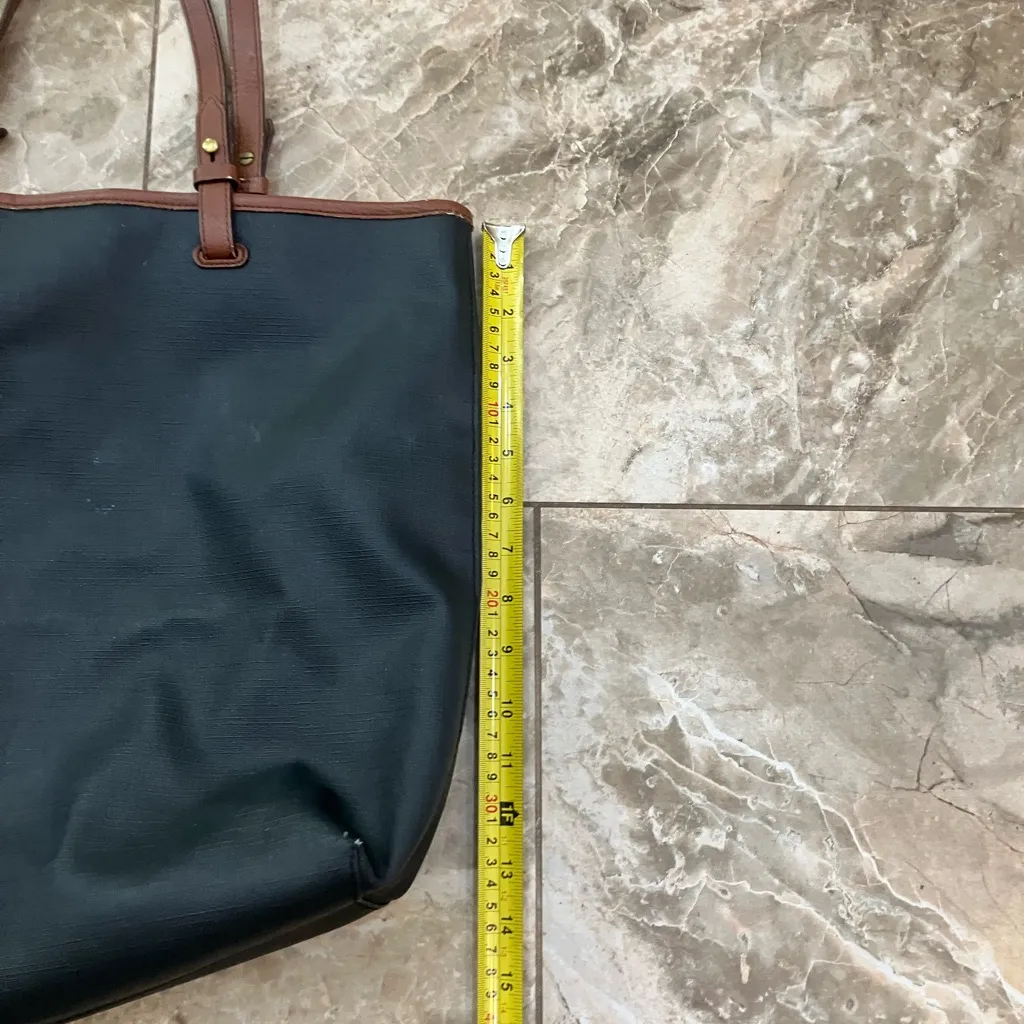 Fossil Rachel NS Black Tote $148 Large Tassels - Image 3