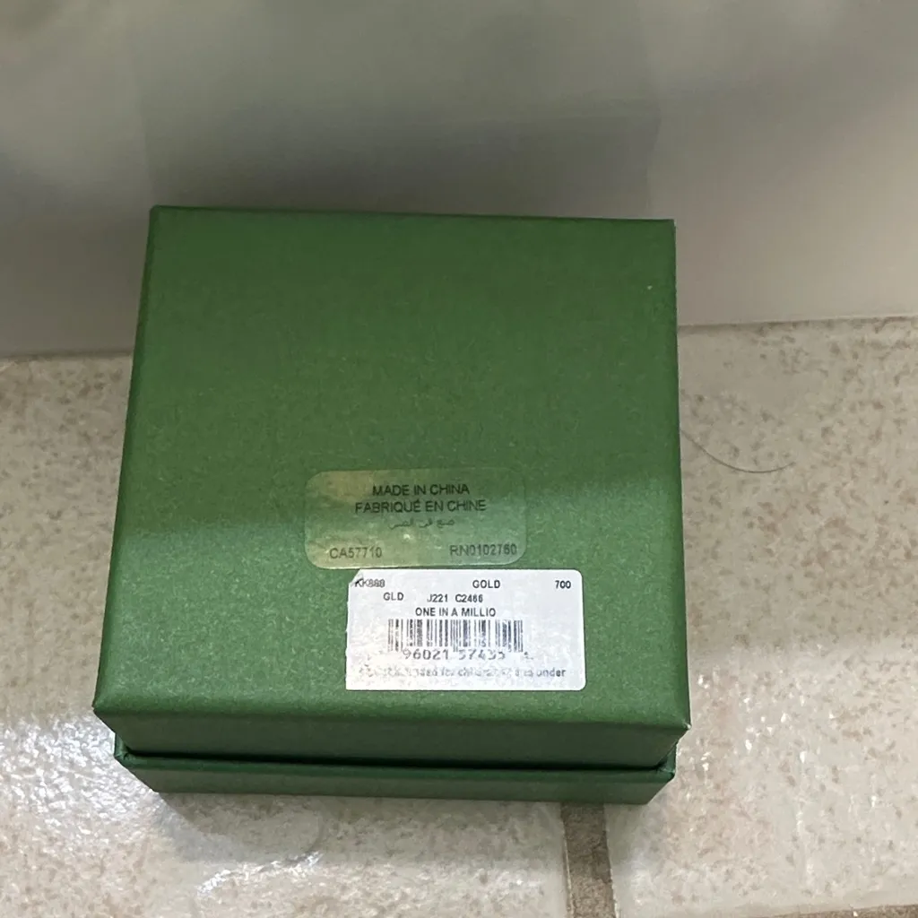 Kate Spade Gold Initial Necklace - Image 4