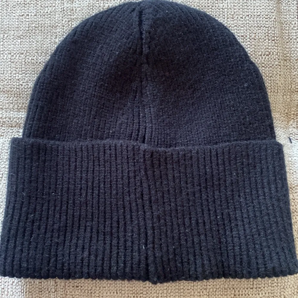 Michael Kors Women's Rib
Rubber Patch Cuff Beanie Hat - Image 2