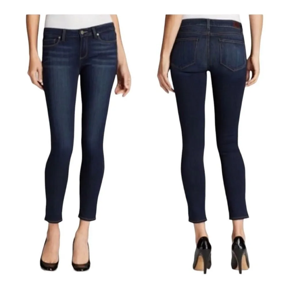 Paige “Nottingham” Verdugo Ankle Skinny Jeans Women’s Size 28 - Image 2