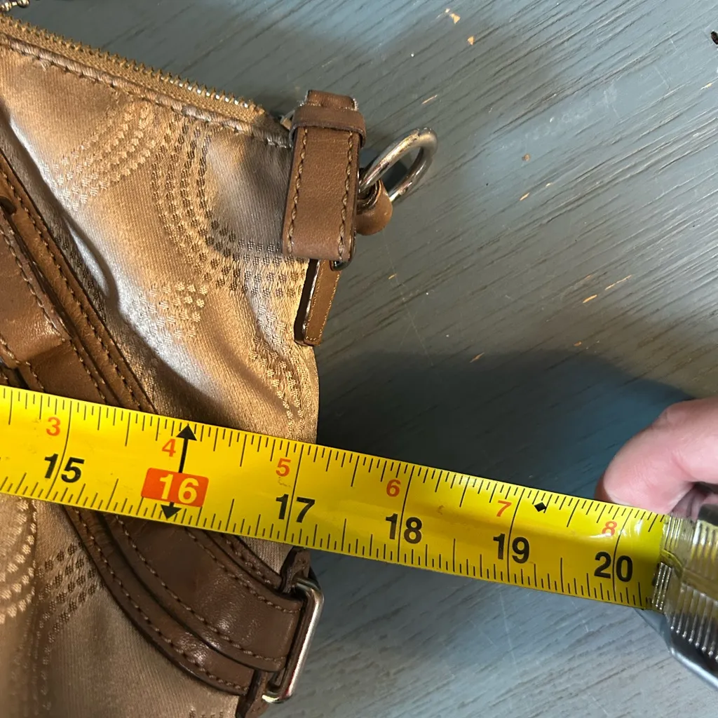 Coach  Gold and Brown Tote Bag - Madison - Image 7