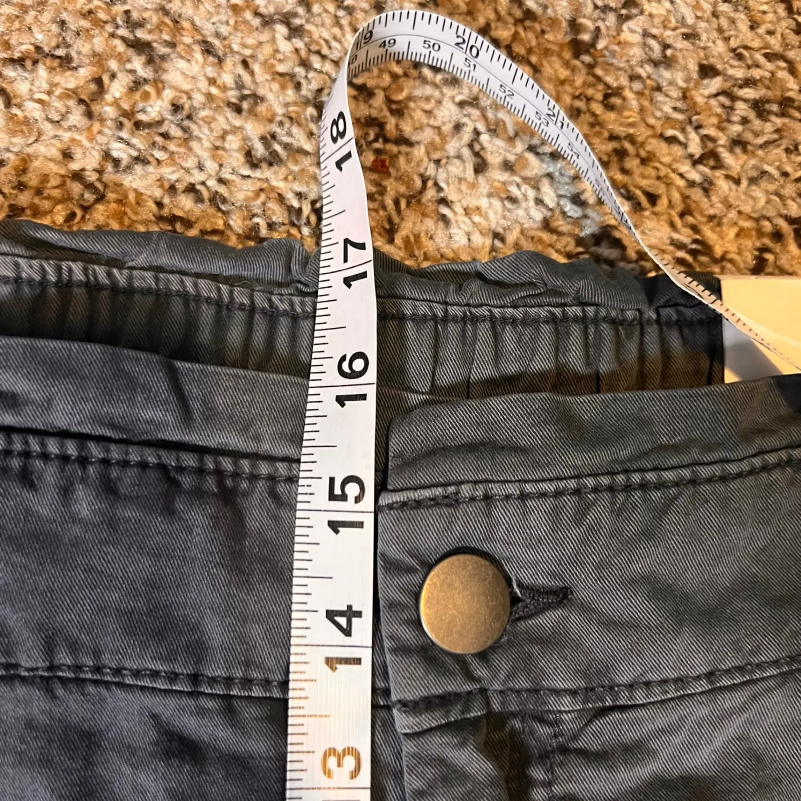 Old Navy  Cropped‎ Utility Pants High-Waisted Stretch Casual 4X - Image 4