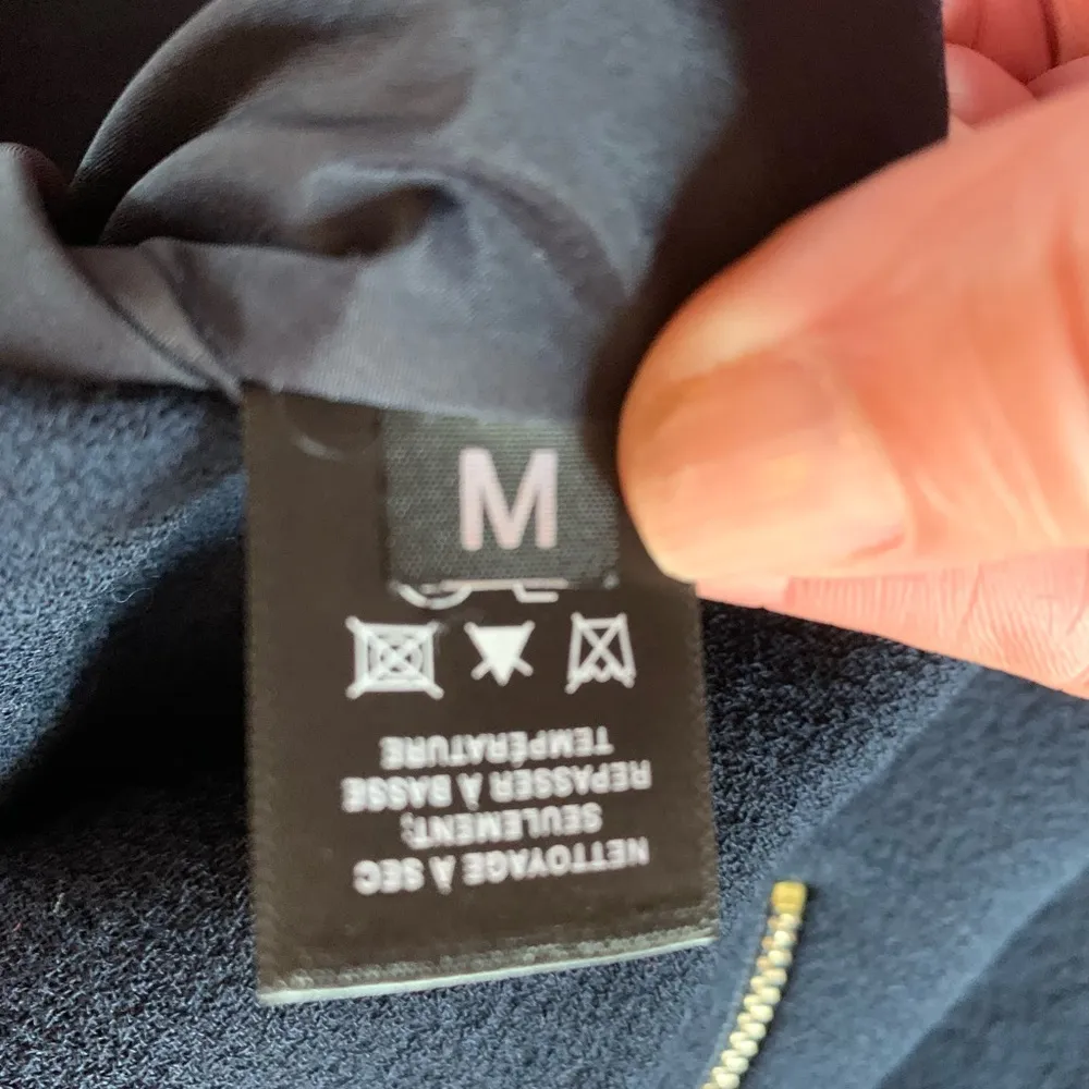 Lafayette 148 New York Womens Wool Split Hem Blazer Jacket Blue Size 8 M - Image 10