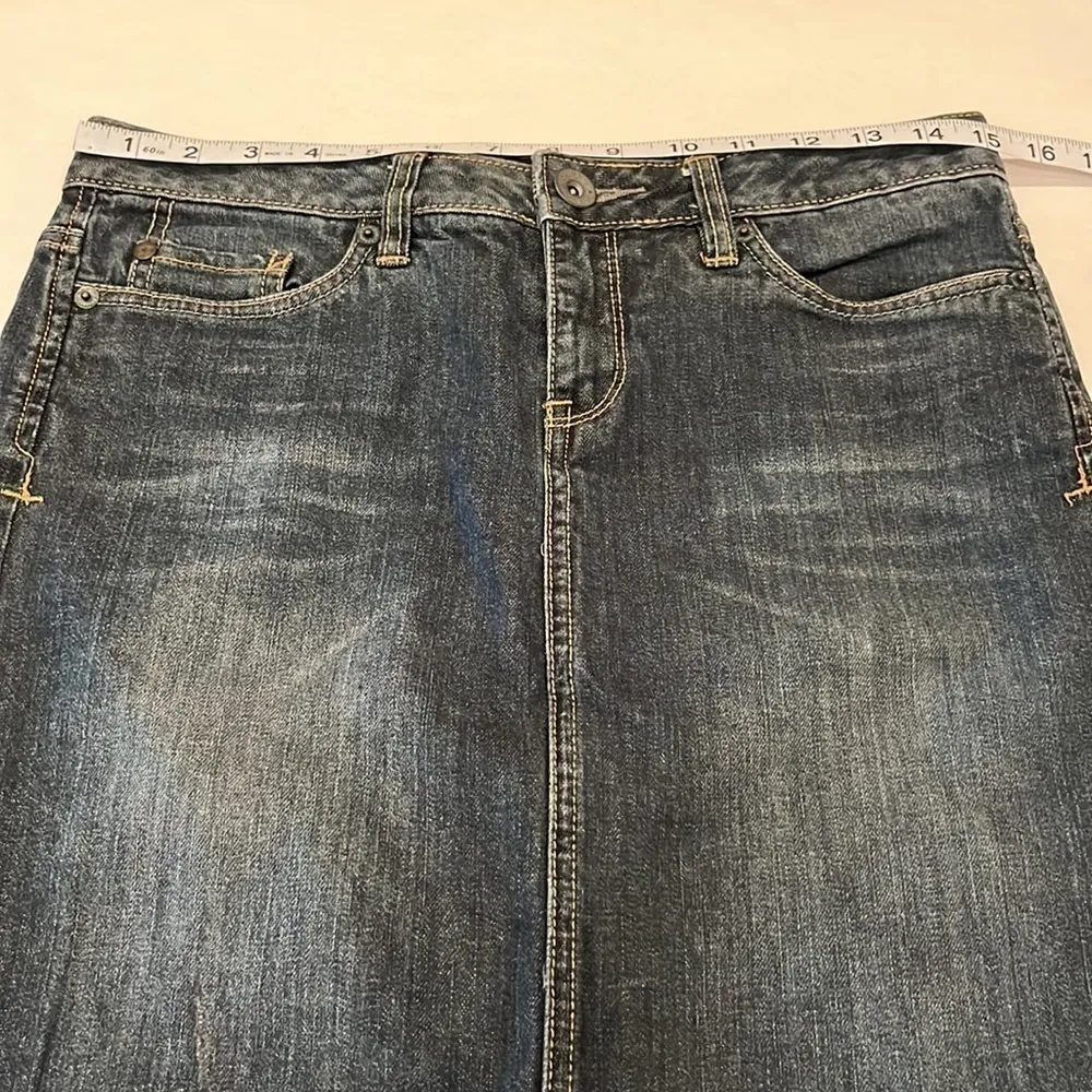Converse One Star Denim Skirt Size 4 - Image 3