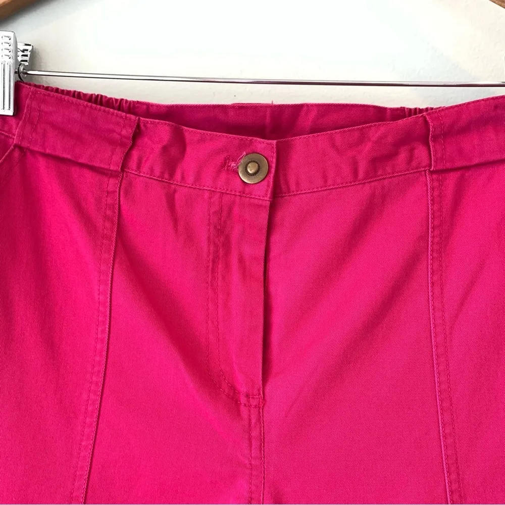 NWT Ruby Rd. Pink Stretch Capri Pants 8 NEW - Image 2