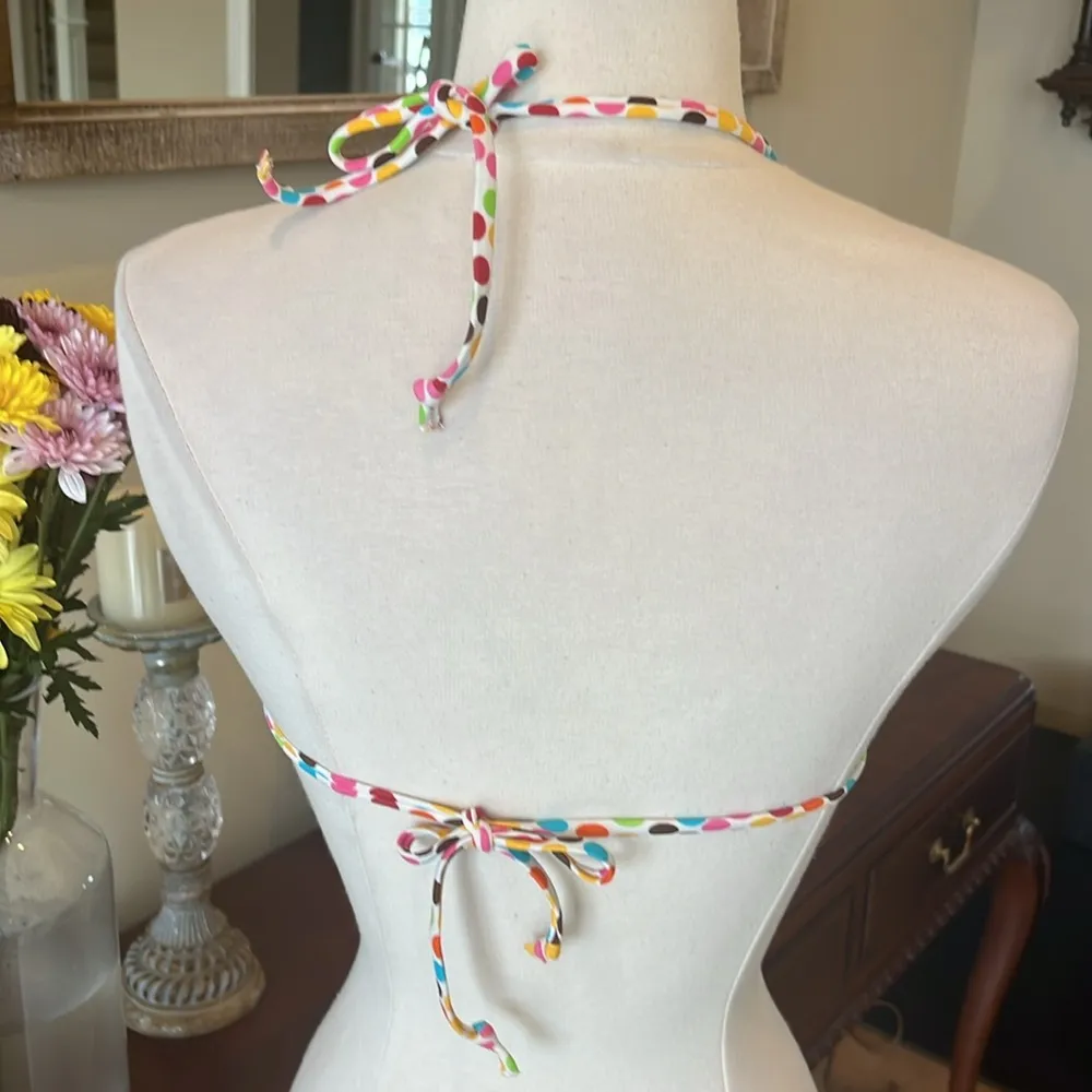 Polka Dot Bikini Top - Image 8