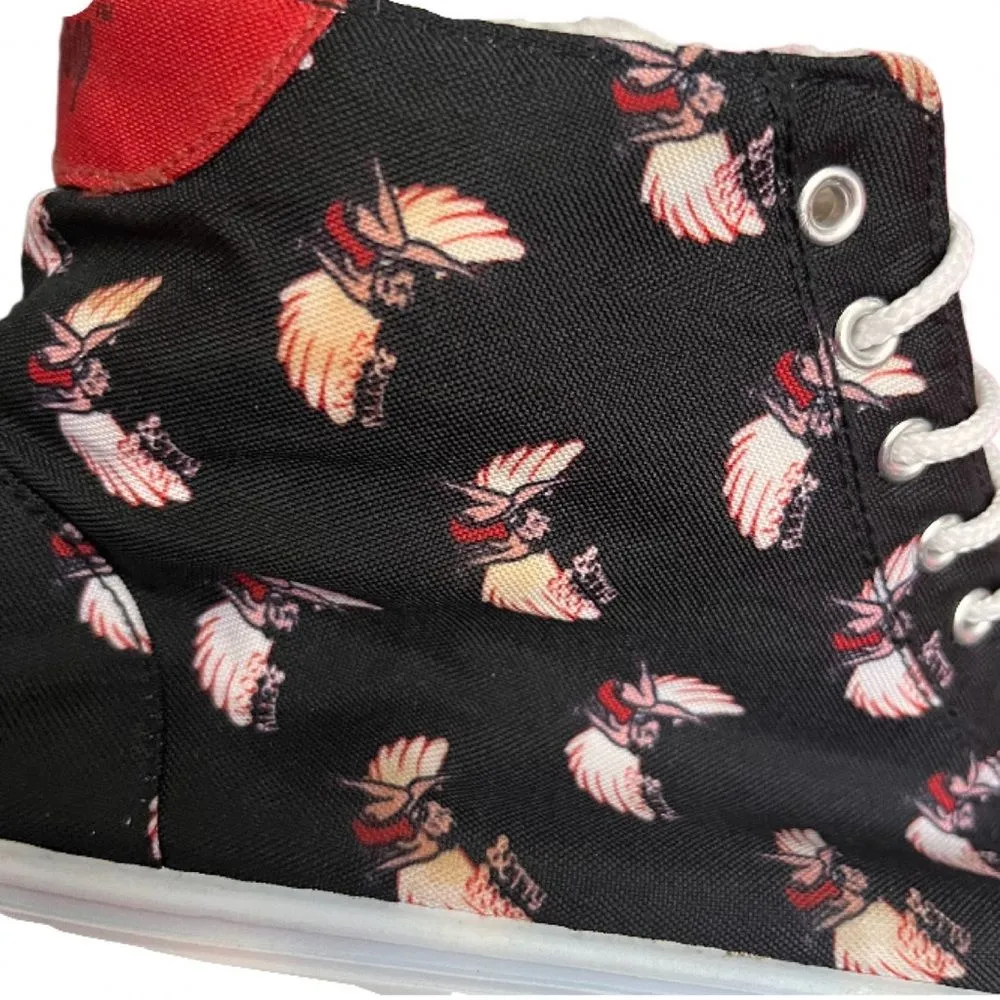 Betty boop RETRO fashion high top sneaker size 9 - Image 8