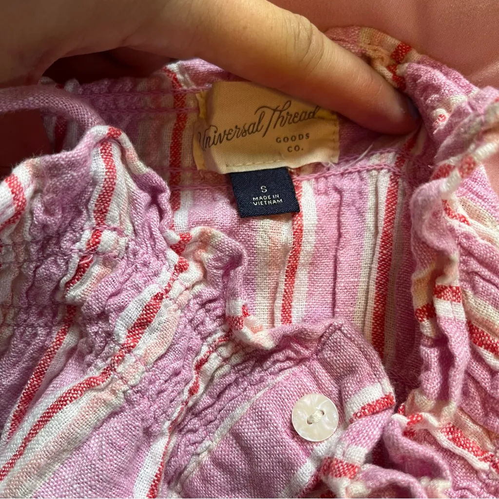 Universal threads Pink Striped Sundress - Image 5