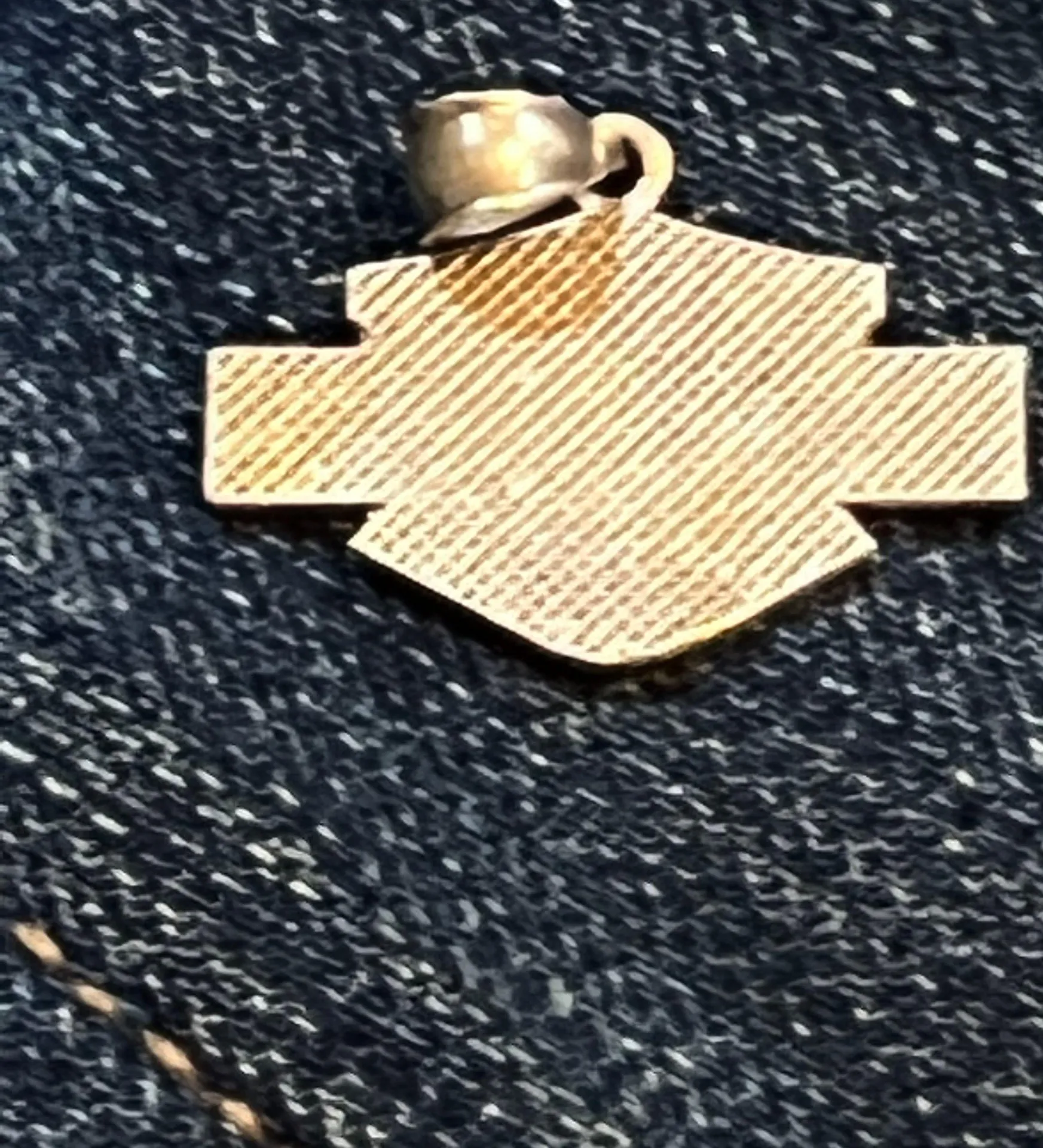 Harley Davidson Sterling Silver Pendant - Image 3