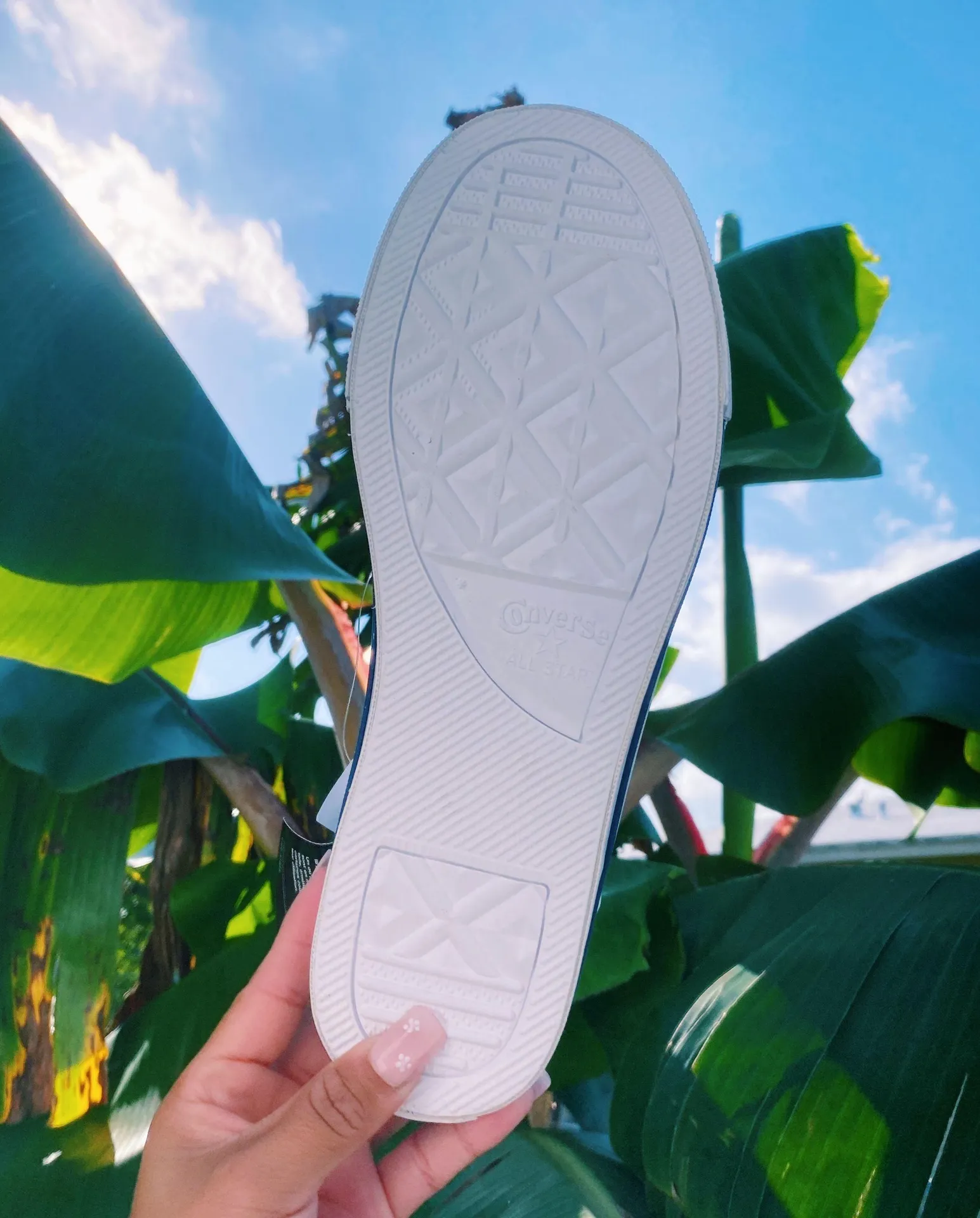 All Star Slip On Sandals Blue - Image 6