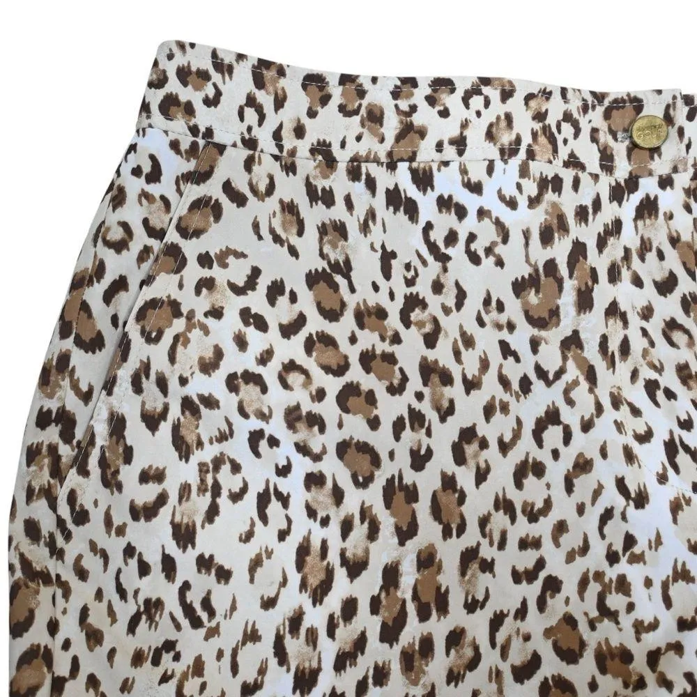 Chico's Zenergy Womens 8 Chico's 1 Animal Print Crop Pants - Image 7
