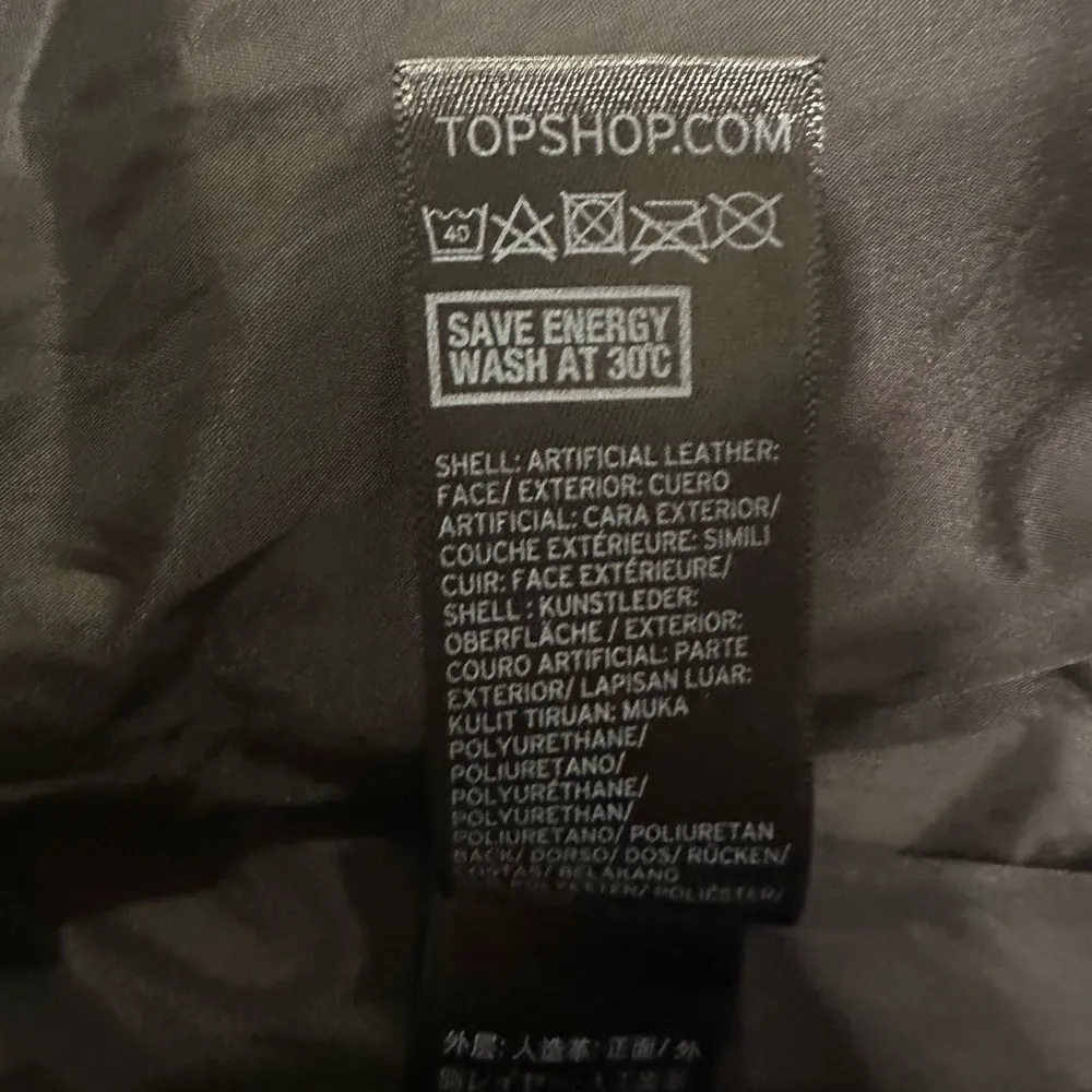 Leather jacket- never been worn! - Image 7