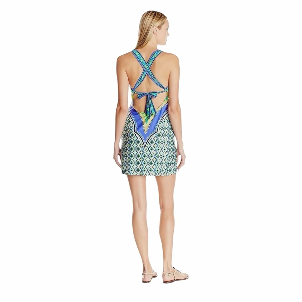Trina Turk Shangrila Swim Dress Cover Up Sundress size Large - Image 3