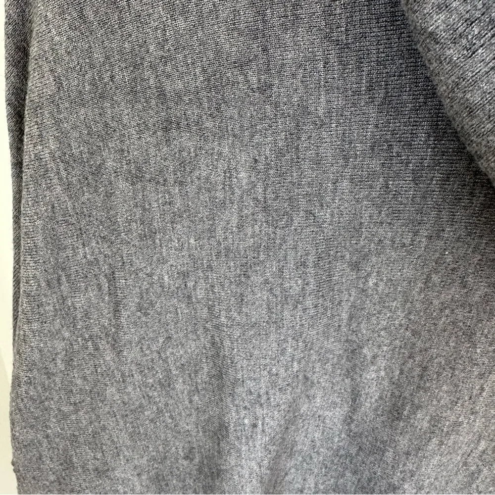 Dreamers Oversized Gray Cowl Neck Flowy Tunic Sweater SZ Large - Image 9