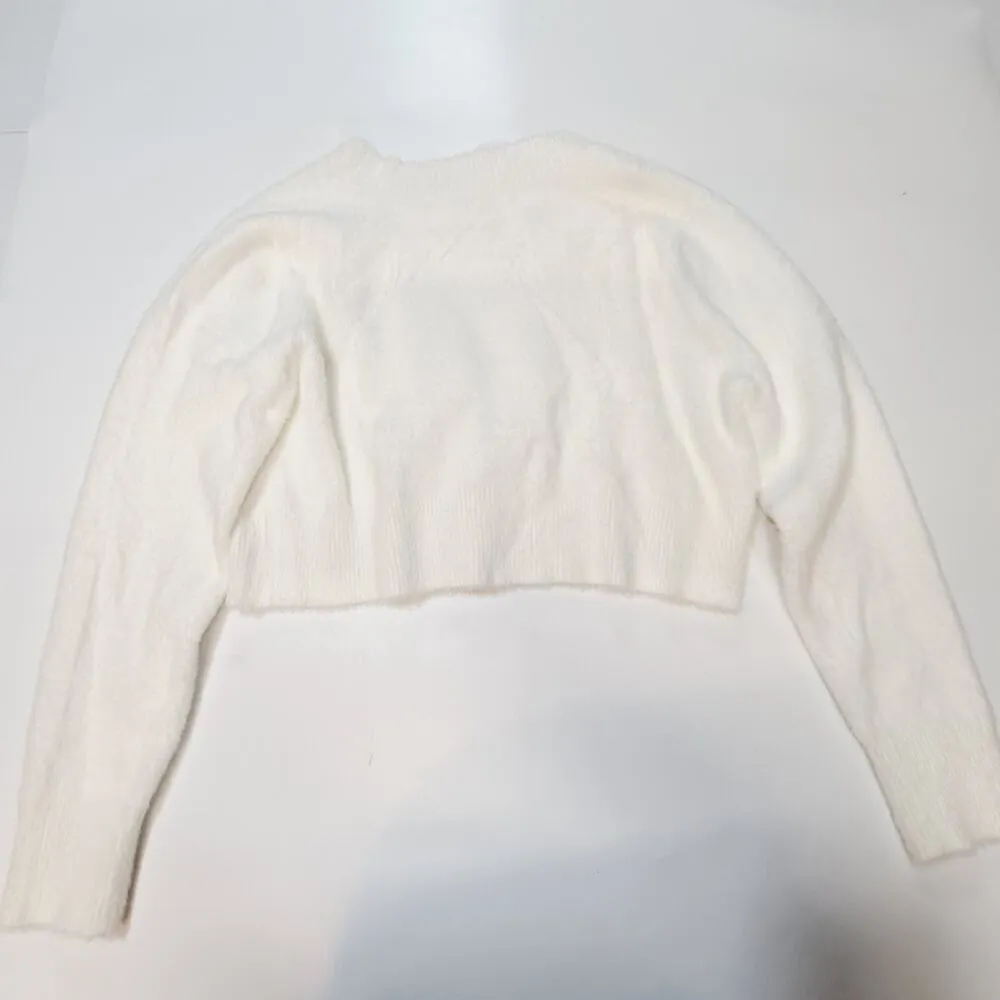 MORE TO COME Izzy Buttoned Cardigan in Ivory Large White - Image 10