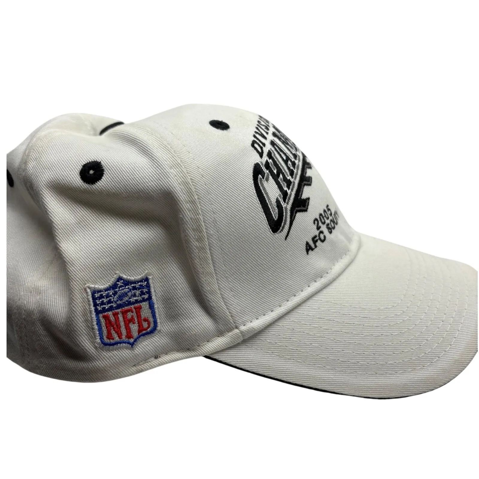 Reebok‎ Colts Division Champions Hat 2005 AFC South Playoffs Old NFL Shield - Image 2