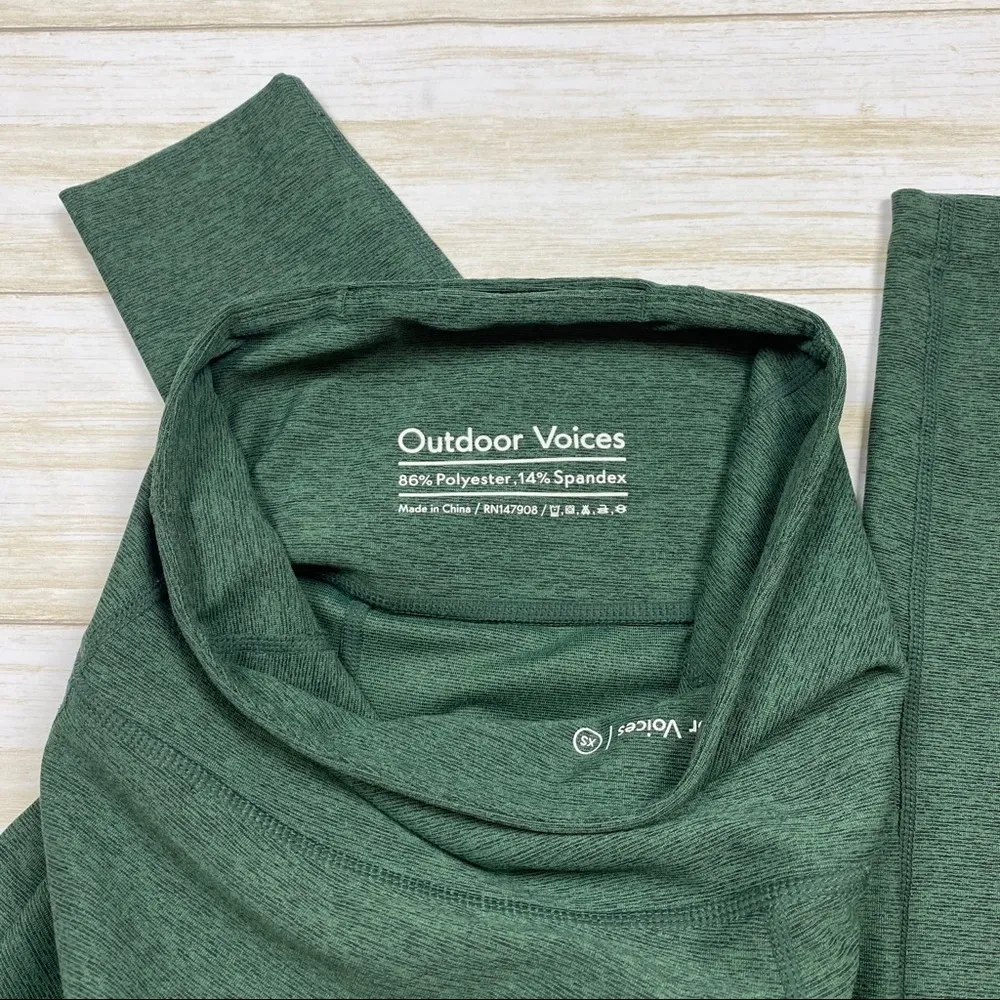 Outdoor Voices leggings in hunter green - Image 6
