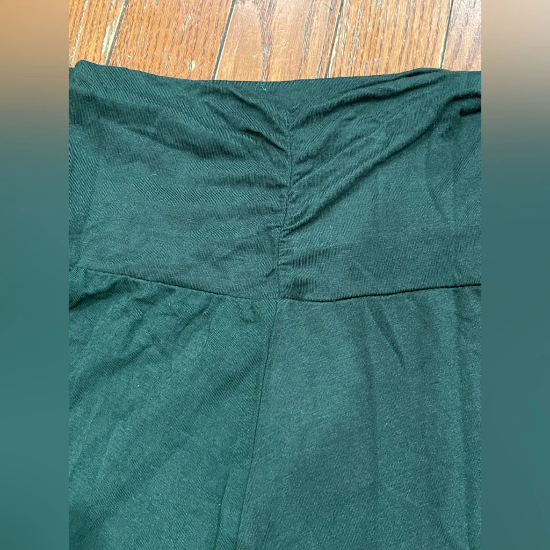 Bobeau Dark Green Maxi Skirt - Image 9