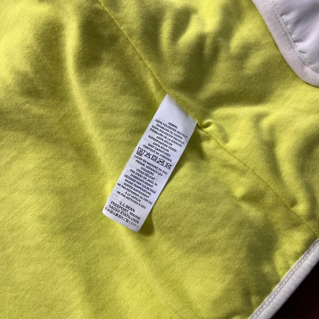 L.L.Bean Sherpa fleece jacket Lead grey warm cozy winter colorblock NWT Gray Size L - Image 5