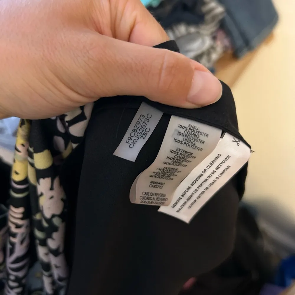 Nwt Calvin Klein Floral Handkerchief Midi Dress - Image 6