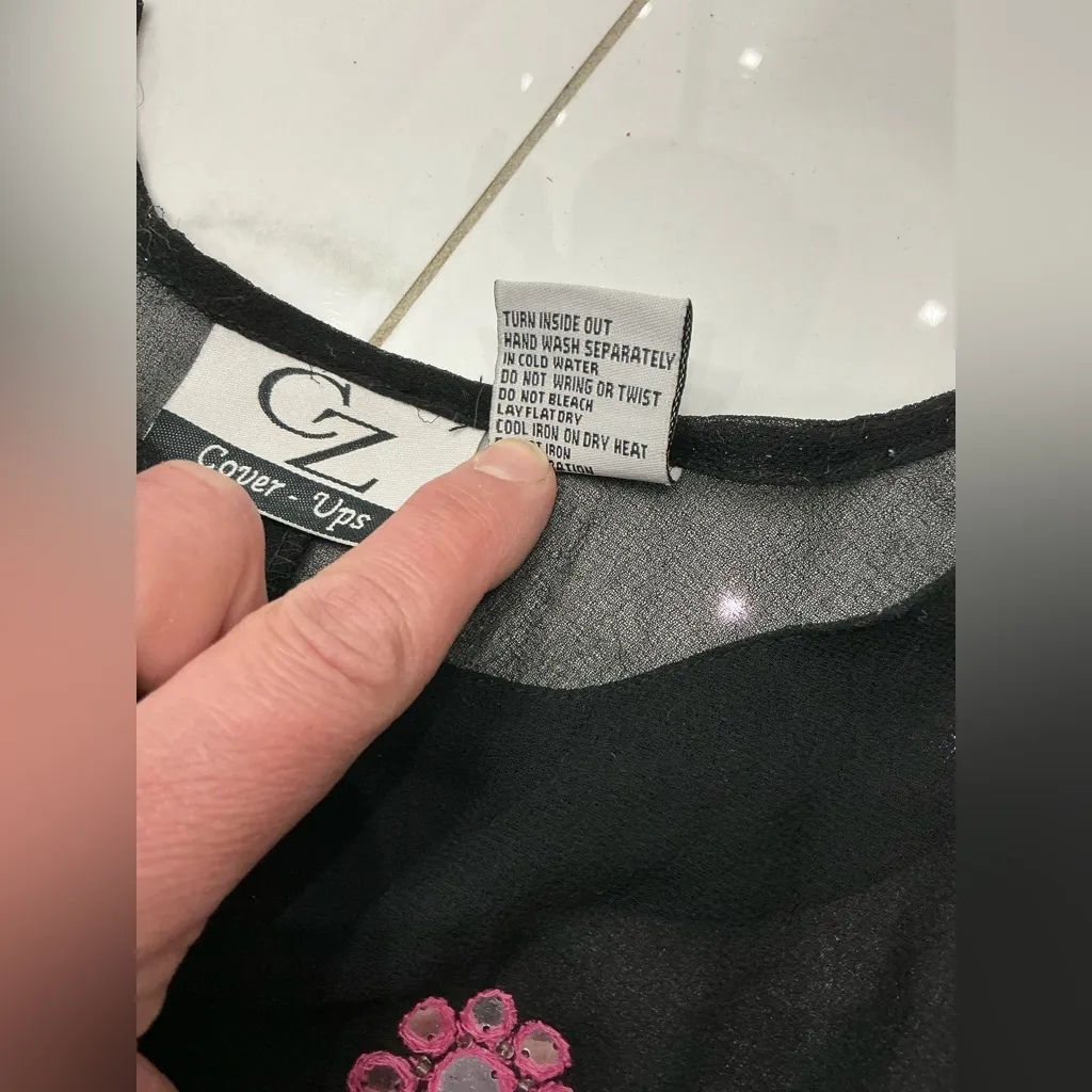 Pretty swim cover up tunic 🏖️ Pink Size M - Image 5