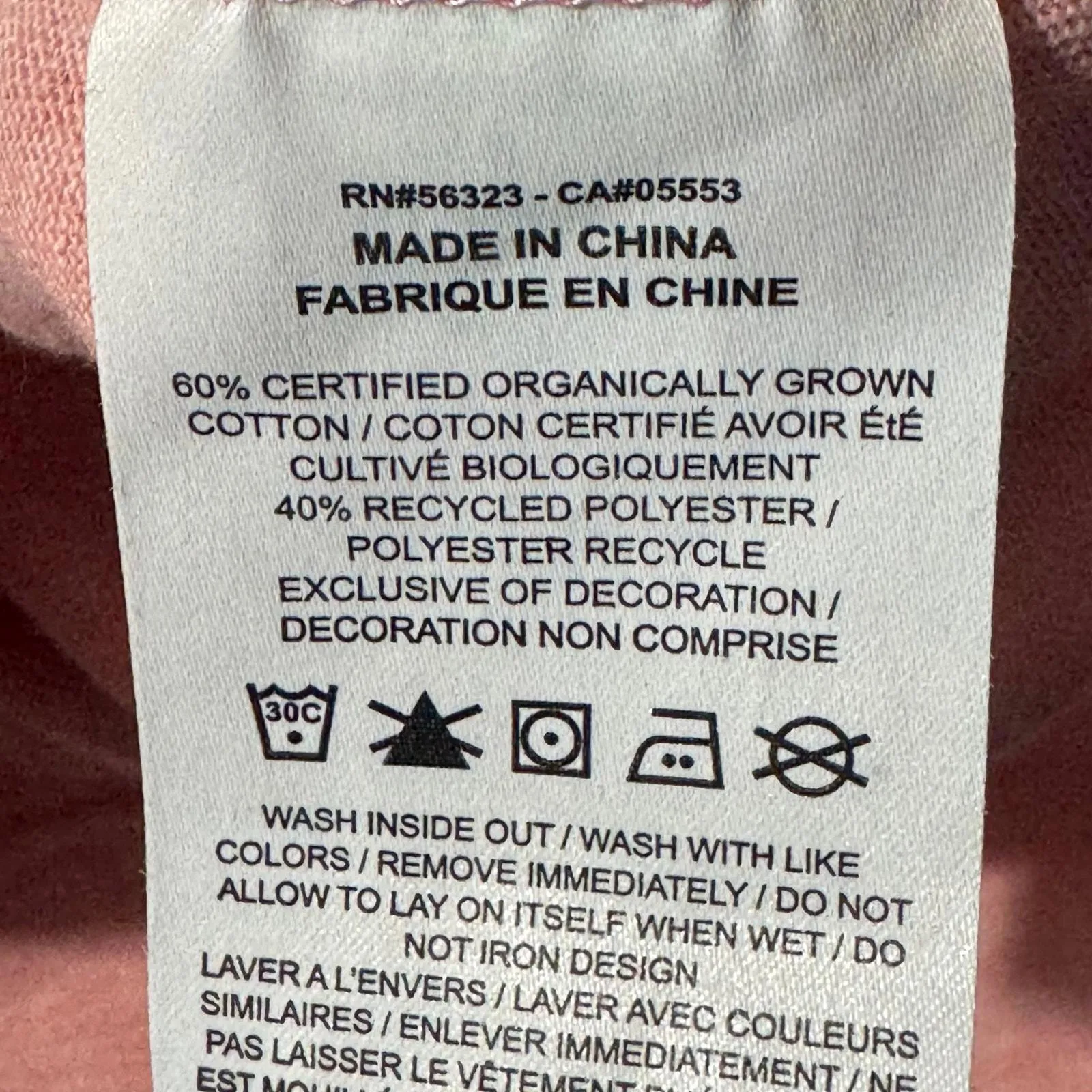 Nike Women's Small Pink Sportswear Gym Vintage Full-Zip Hoodie - Image 4