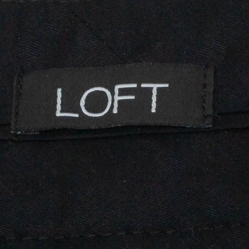 Loft‎ Womens Marisa Skinny Ankle Pants Size 8 Black Career Professional Office - Image 6