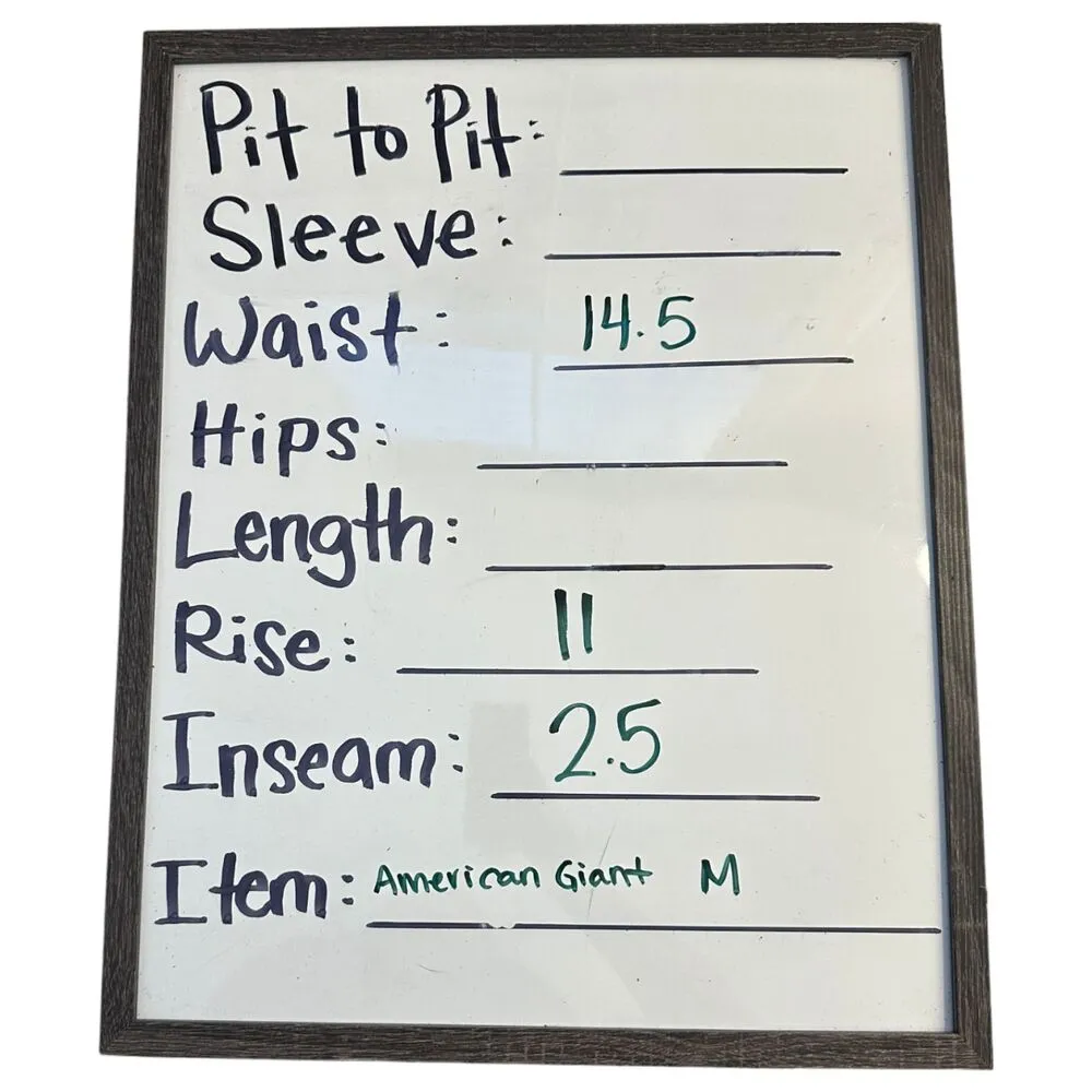 American Giant Shorts Hot Pink Pull On Sweats Cotton Drawstring Soft Cozy Medium - Image 4