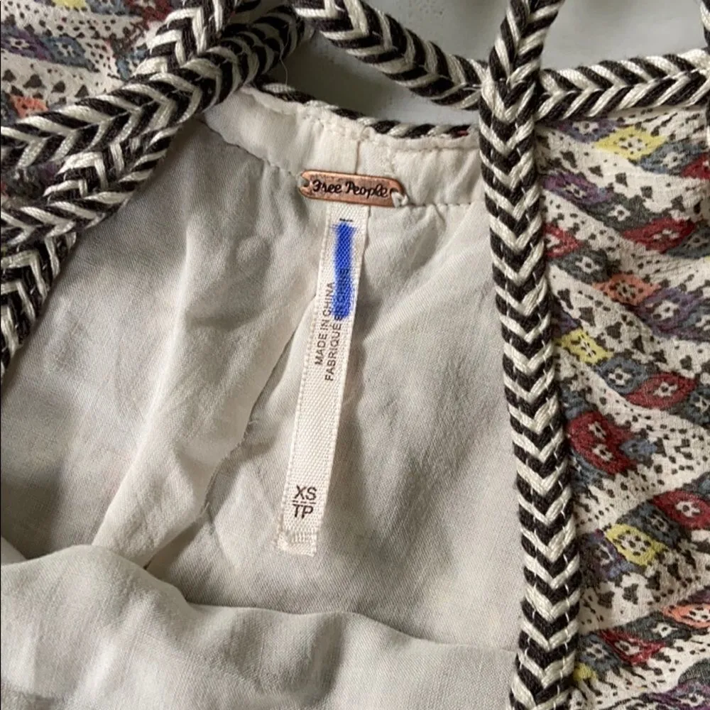 Like new Free People Periscope in the Sky Babydoll Dress - Image 7