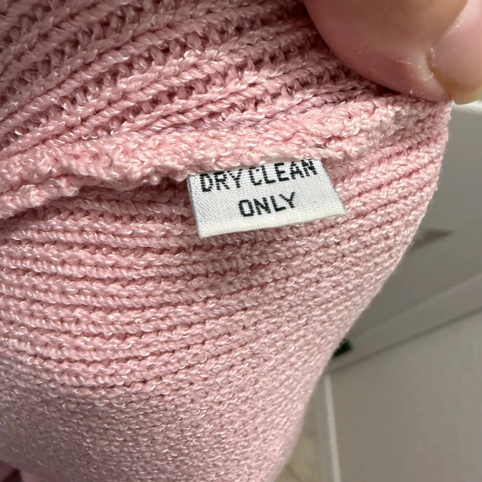 St. John Women's Dress Pink Bow Sleeves Knit Ballerina Vintage Santana‎ - Image 4