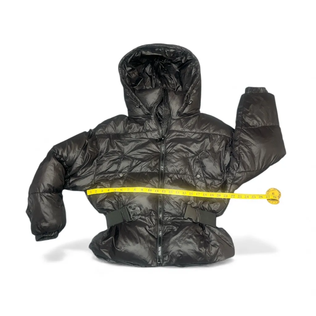 Zara Women's Elegant Black Puffer Jacket - Image 7