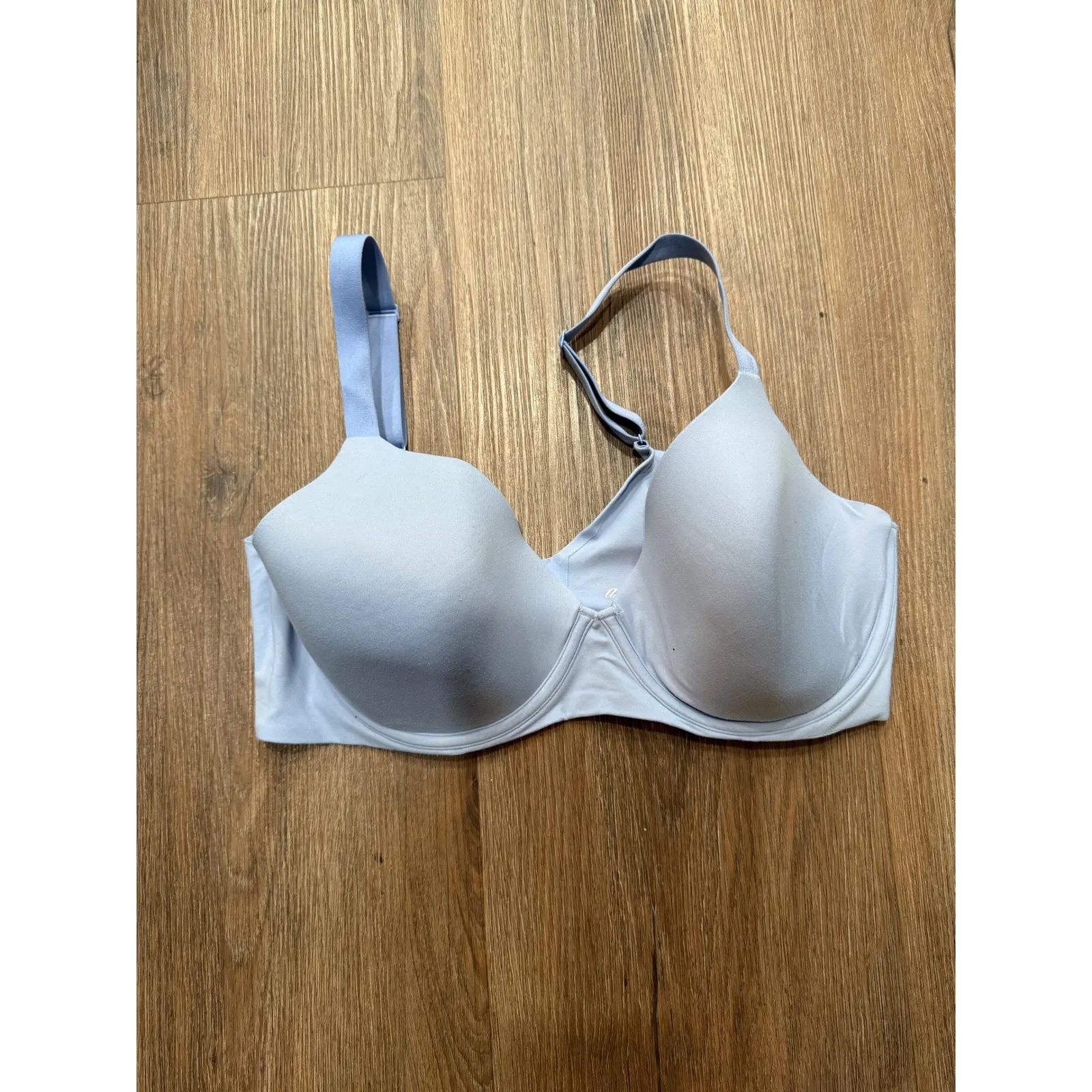 Aerie Womens 38D Full Coverage Lightly Lined Underwire Bra Blue - Image 2