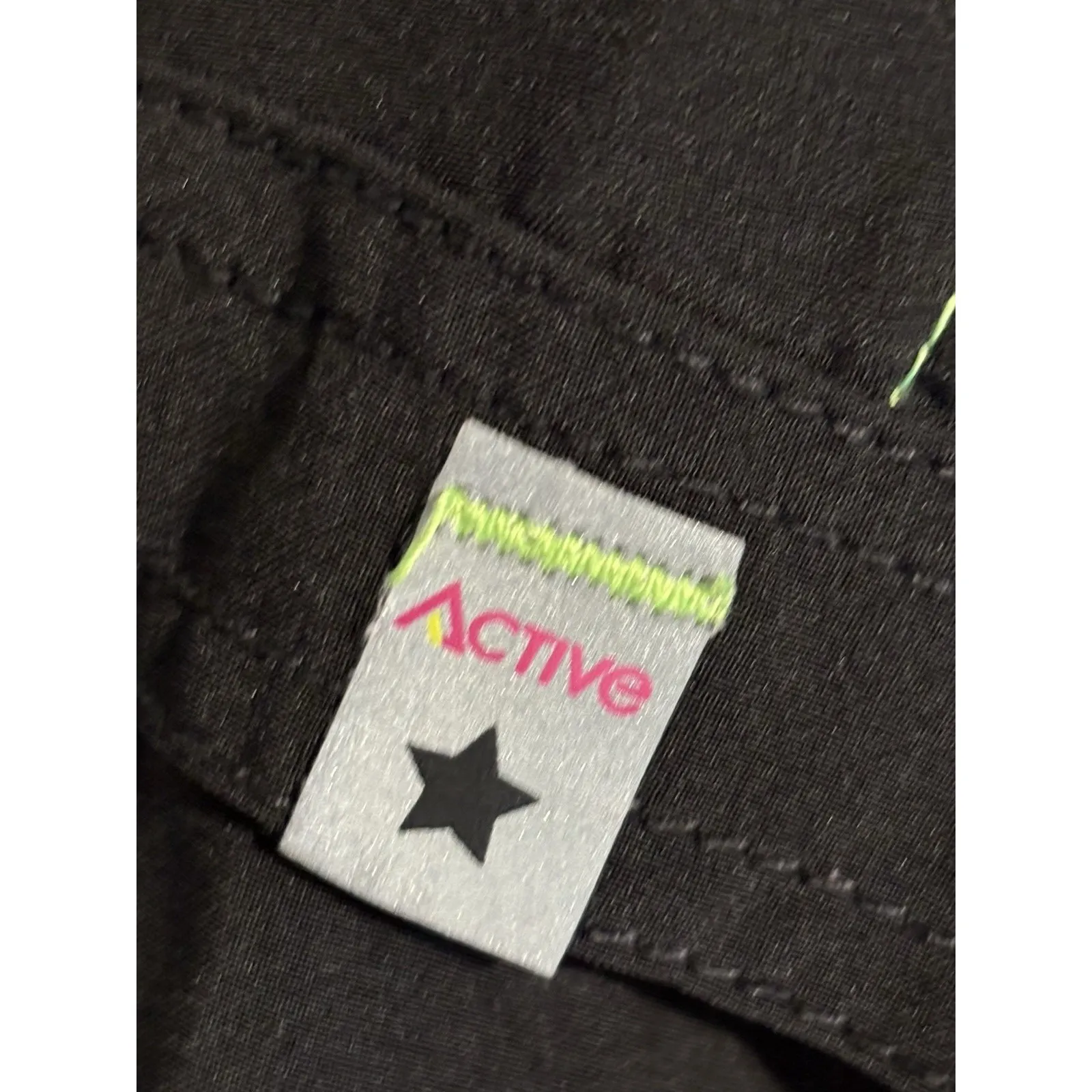 Scrubstar Active Black Elastic/Tie Waist Scrub Pants Joggers Size S Pockets Medi - Image 6