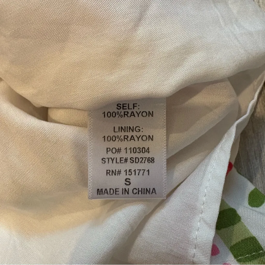 NWT, Mod On Trend Secret Symphony Cutout Tie Back Print Dress!, Sz S - Image 15