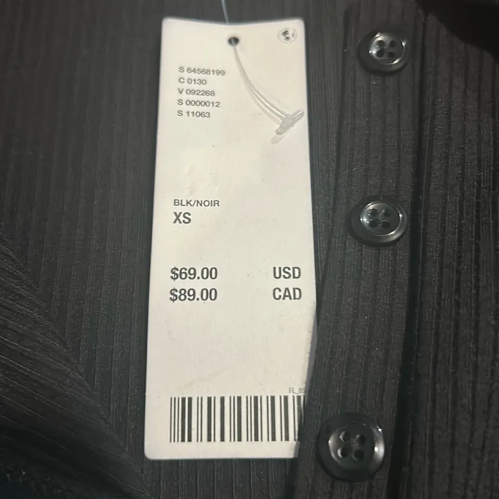 Woman’s Urban Outfitters Ribbed Black Cut-Out Dress Size XSmall - Image 8