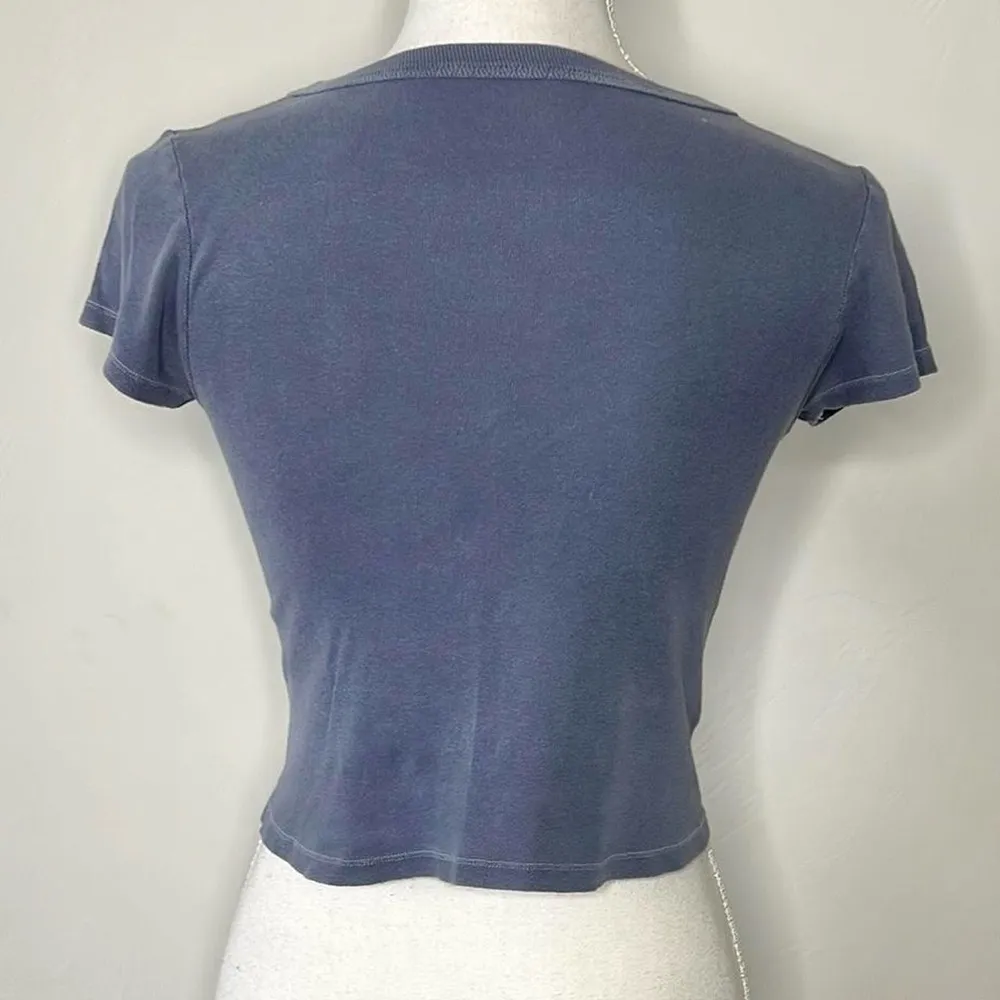 Baby Tee Gray Size XS - Image 3