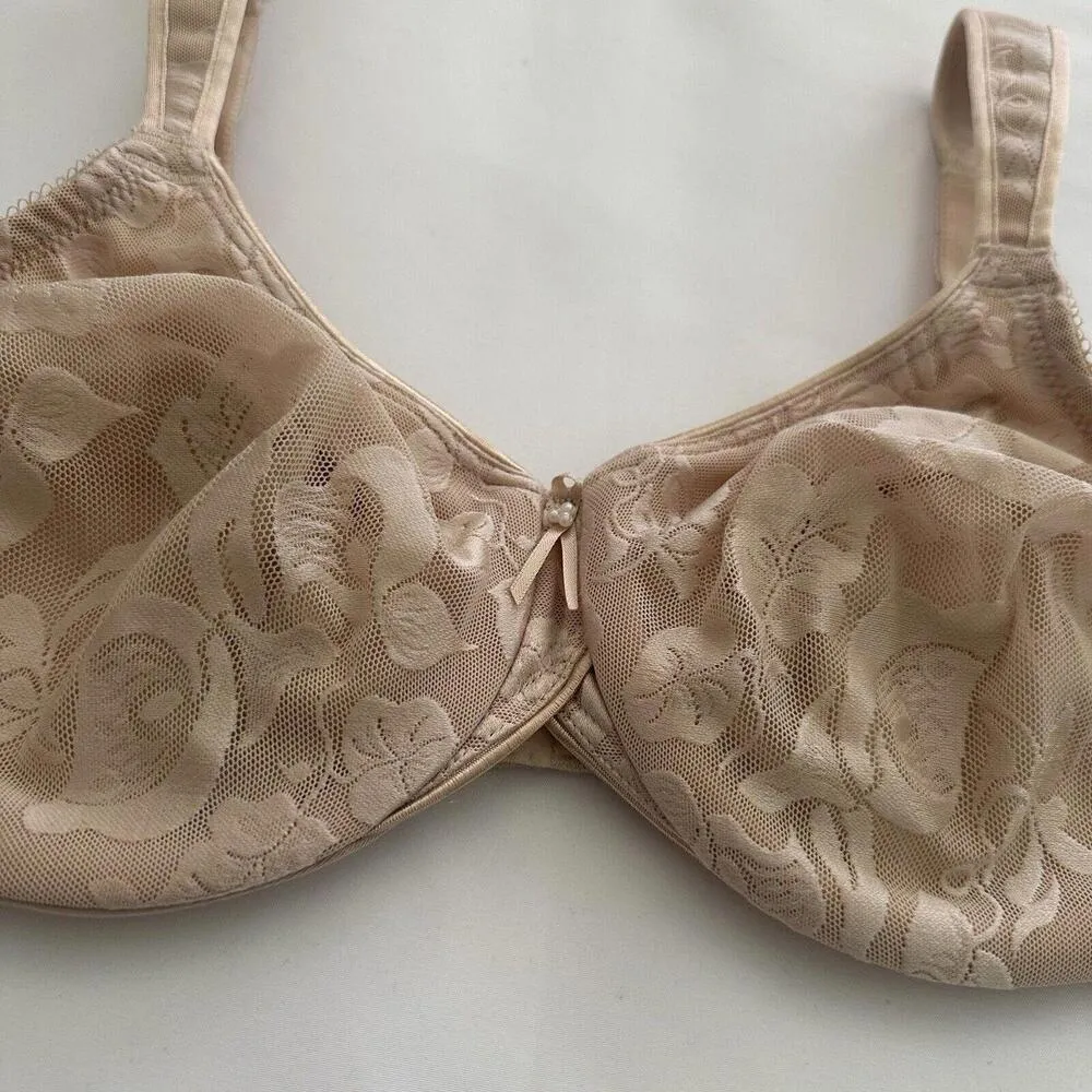 Wacoal Awareness 38C Nude Beige Underwire Bra 85567 Full Coverage - Image 3