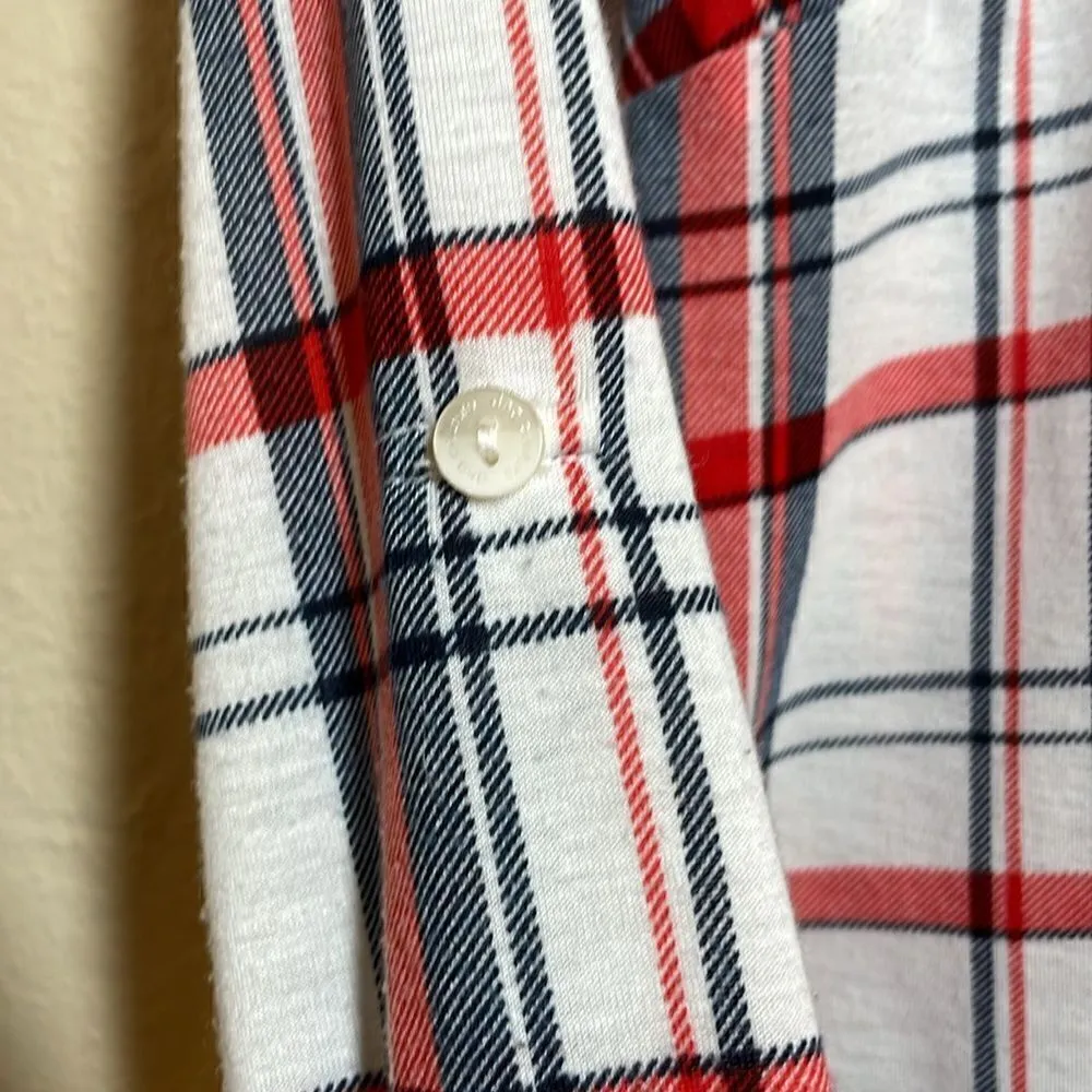 Alter Ego Plaid Flannel Button Down Shirt size Small - Image 7